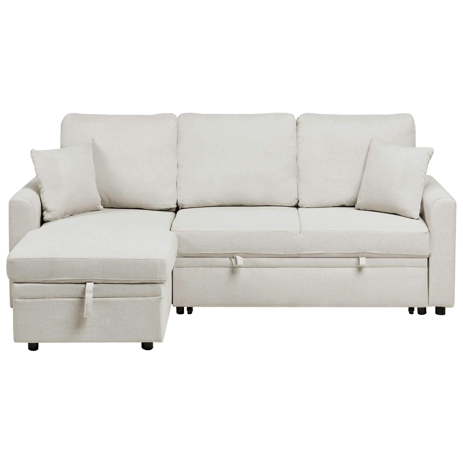 3-sits soffa Nassjo Högervänd - Ljusbeige