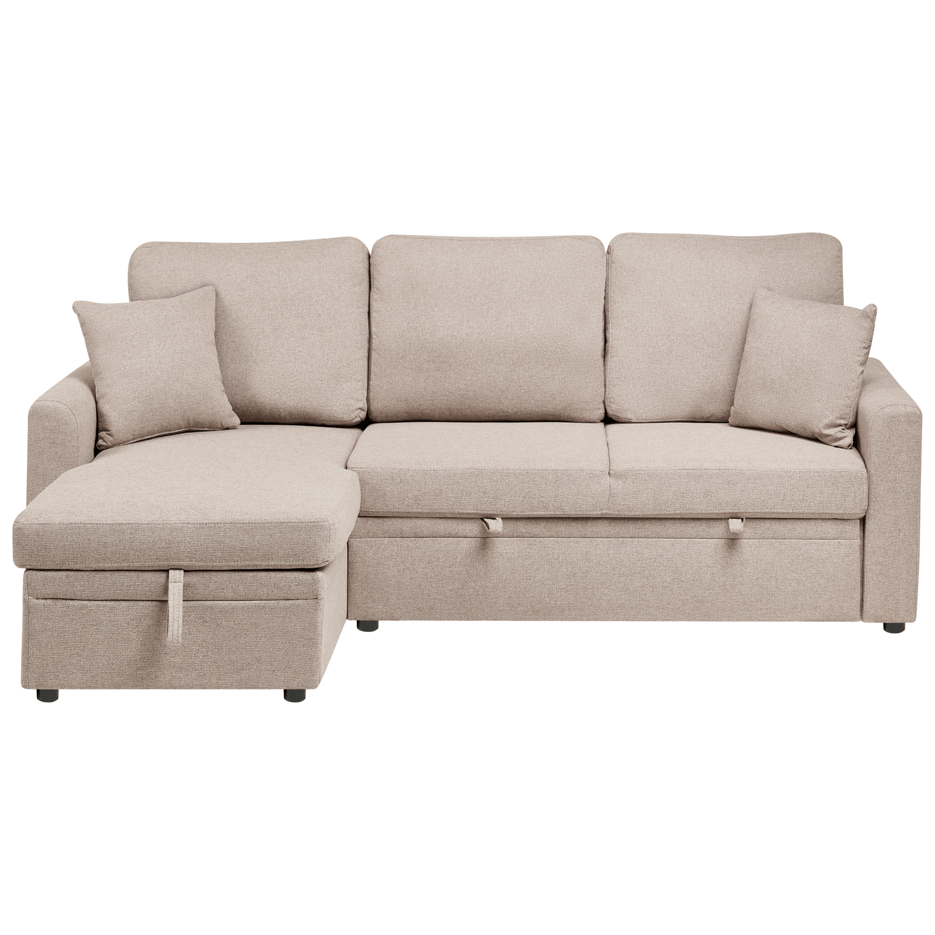 3-sits soffa Nassjo Högervänd - Ljusbrun
