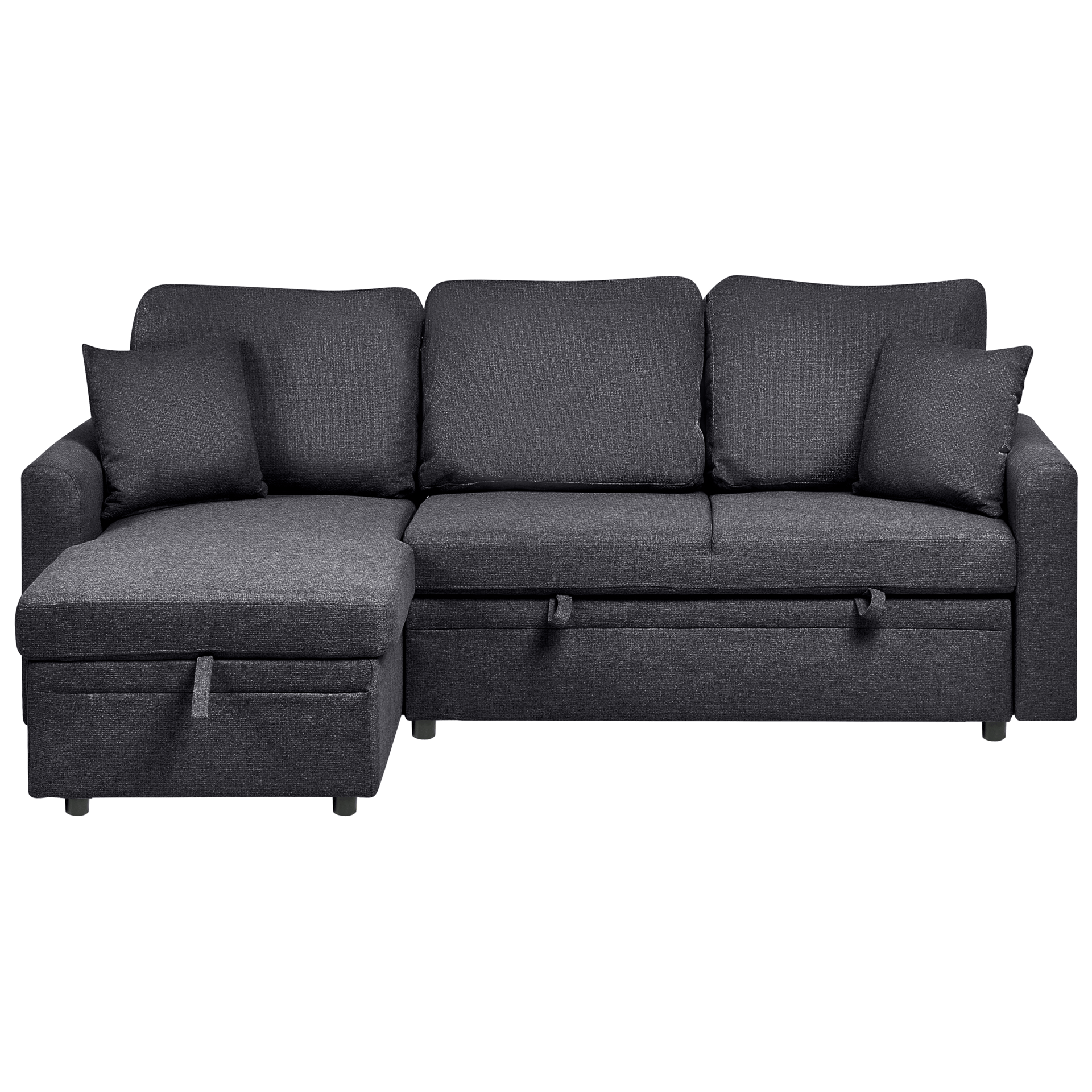 3-sits soffa Nassjo Vänstervänd - Svart