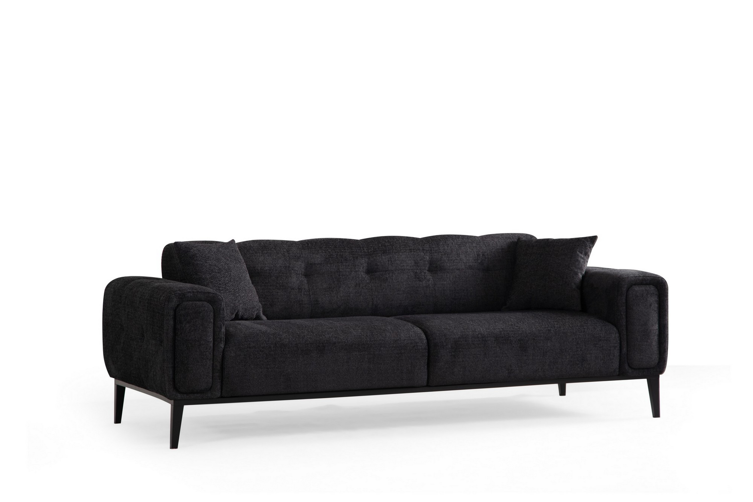 4-sits Bäddsoffa Athena 4-sits Svart