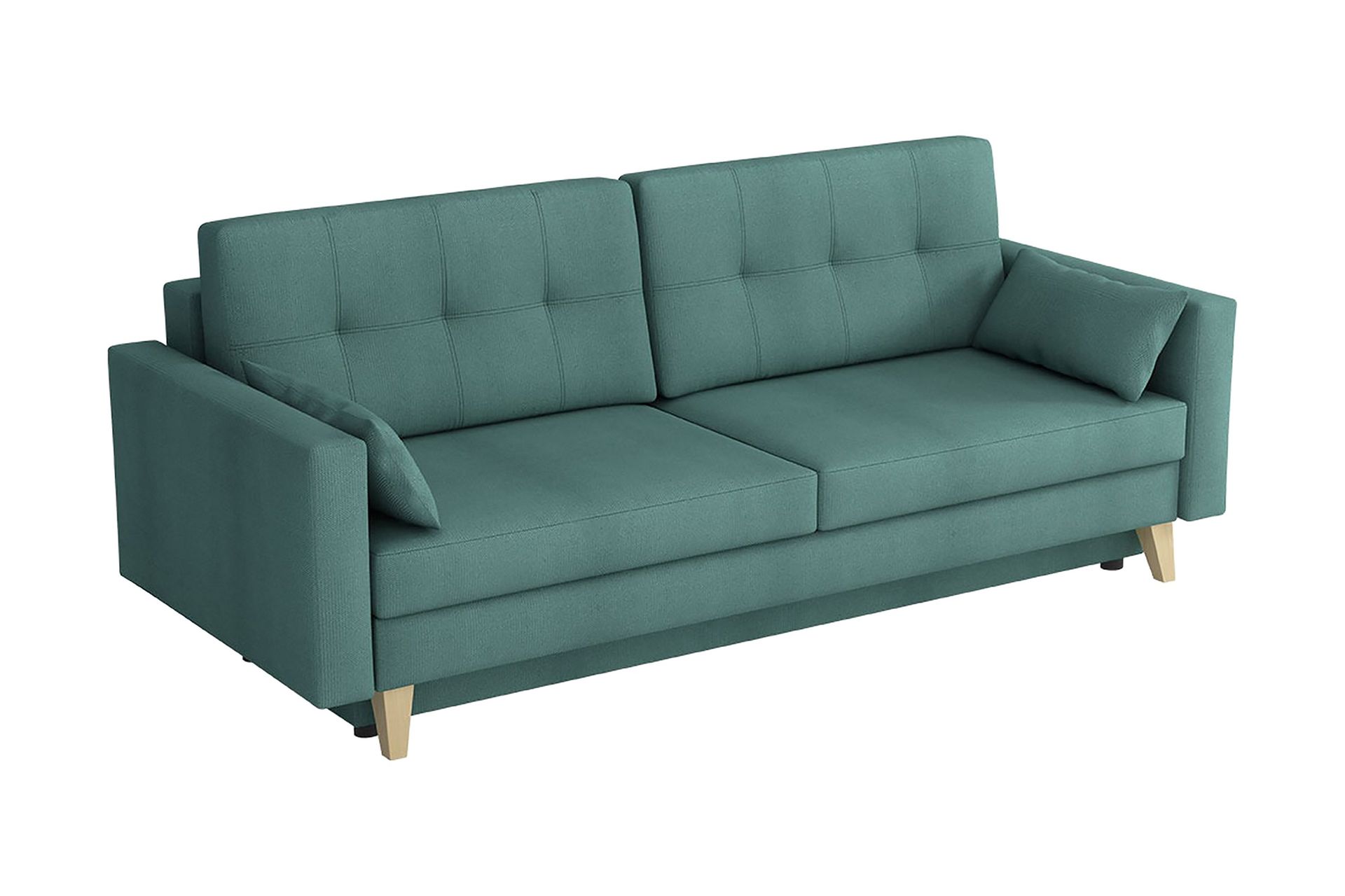 Marina B&auml;ddsoffa 225x100x90 cm - Turkos