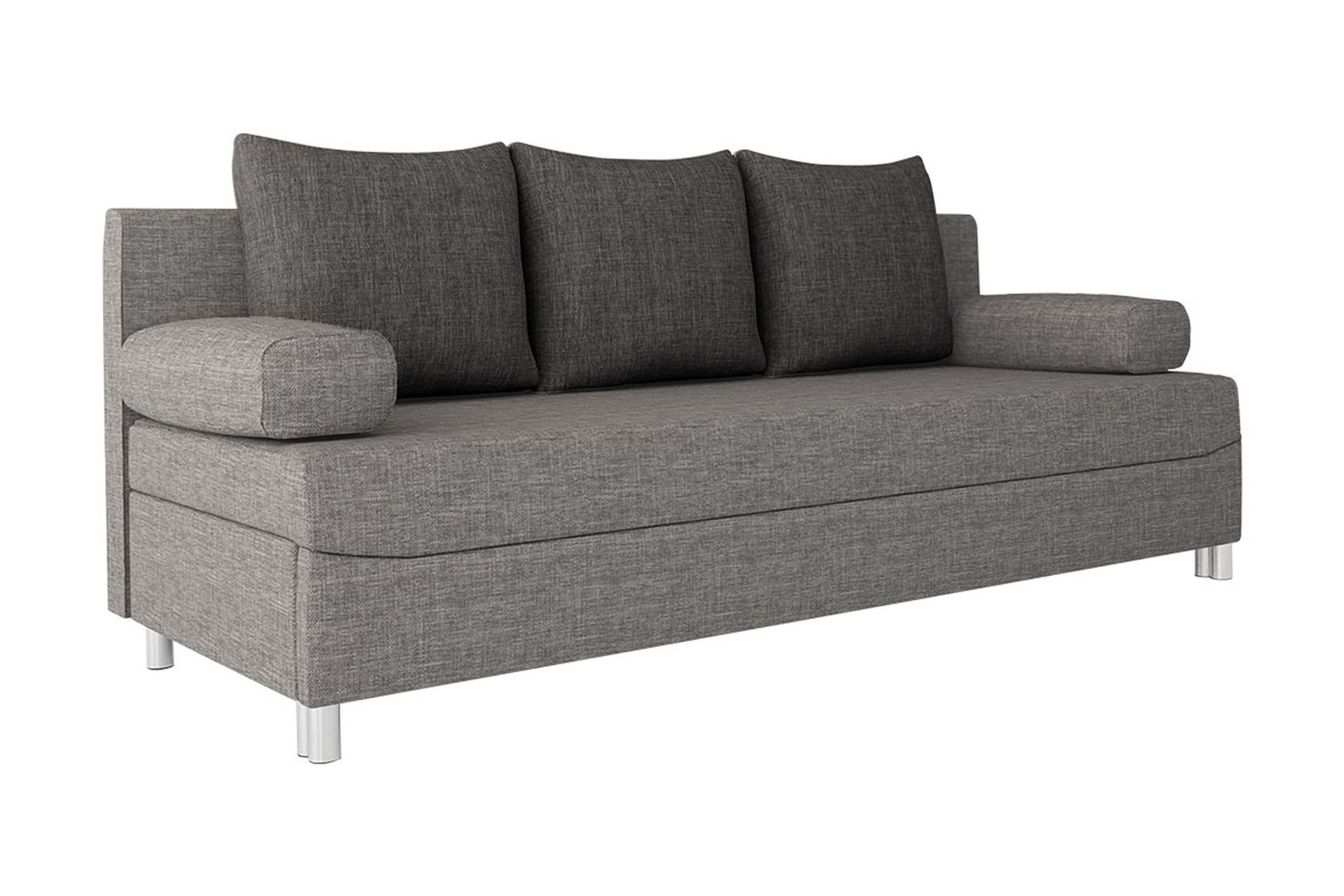 Skatteg Bäddsoffa 192x80x80 cm - Grå