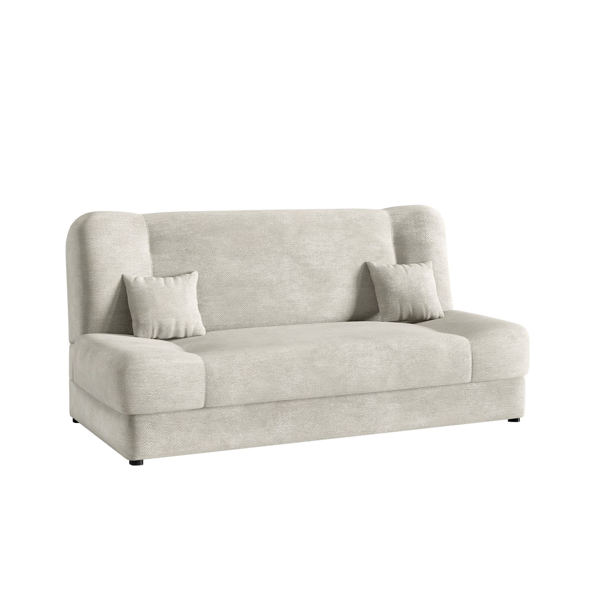 Abron 3-sits Bäddsoffa med förvaring - beige