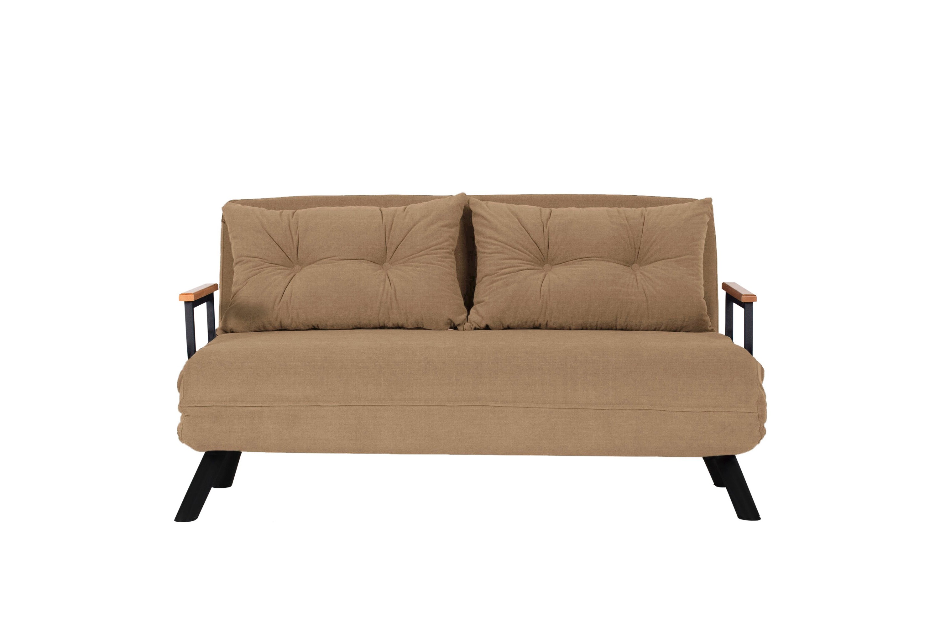 Alfredton Bäddsoffa 2-sits Ljusbrun