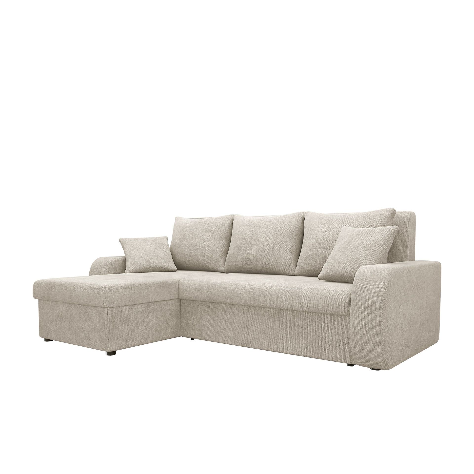 Alvared 3-sits Bäddsoffa med Divan Vänster - Beige