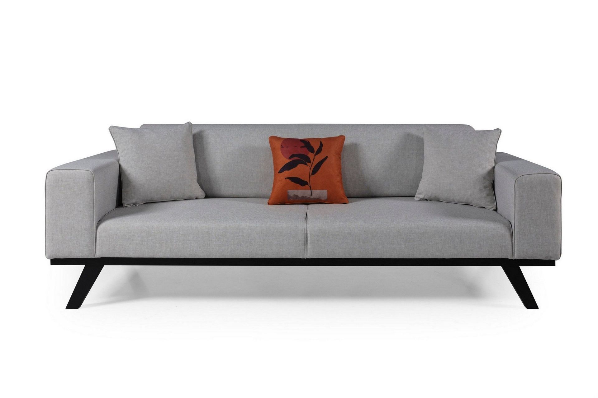 Arioch B&auml;ddsoffa 4-sits - Ljusgr&aring;