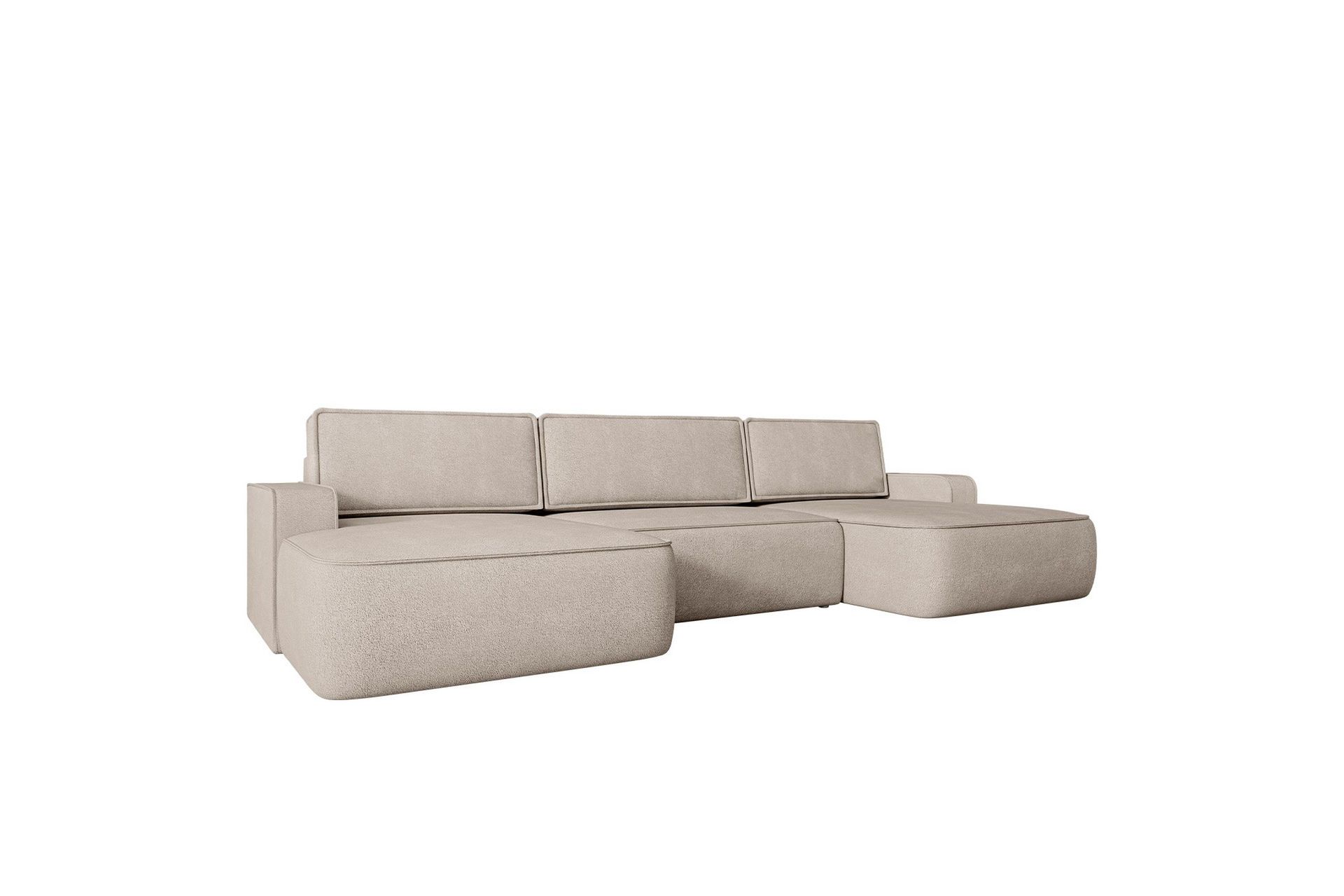 Avignon B&auml;ddsoffa Dubbeldivan 5-sits - Beige