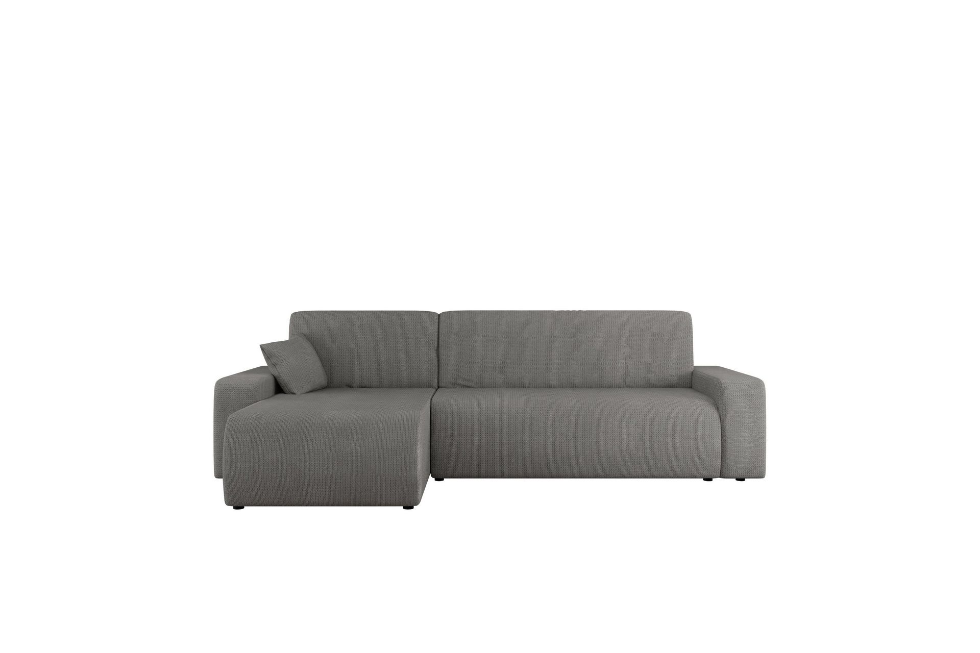 Barile B&auml;ddsoffa med Divan 3-sits i Plysch - Gr&aring;