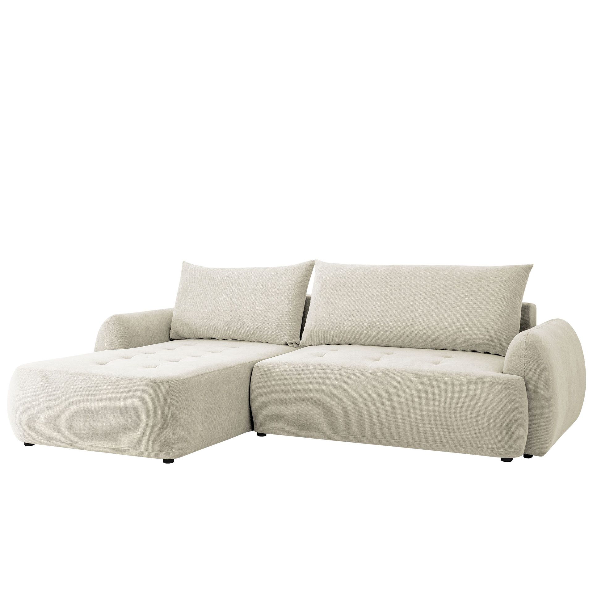 Bastos 3-sits Bäddsoffa med Divan Vänstervänd - Ljusbeige