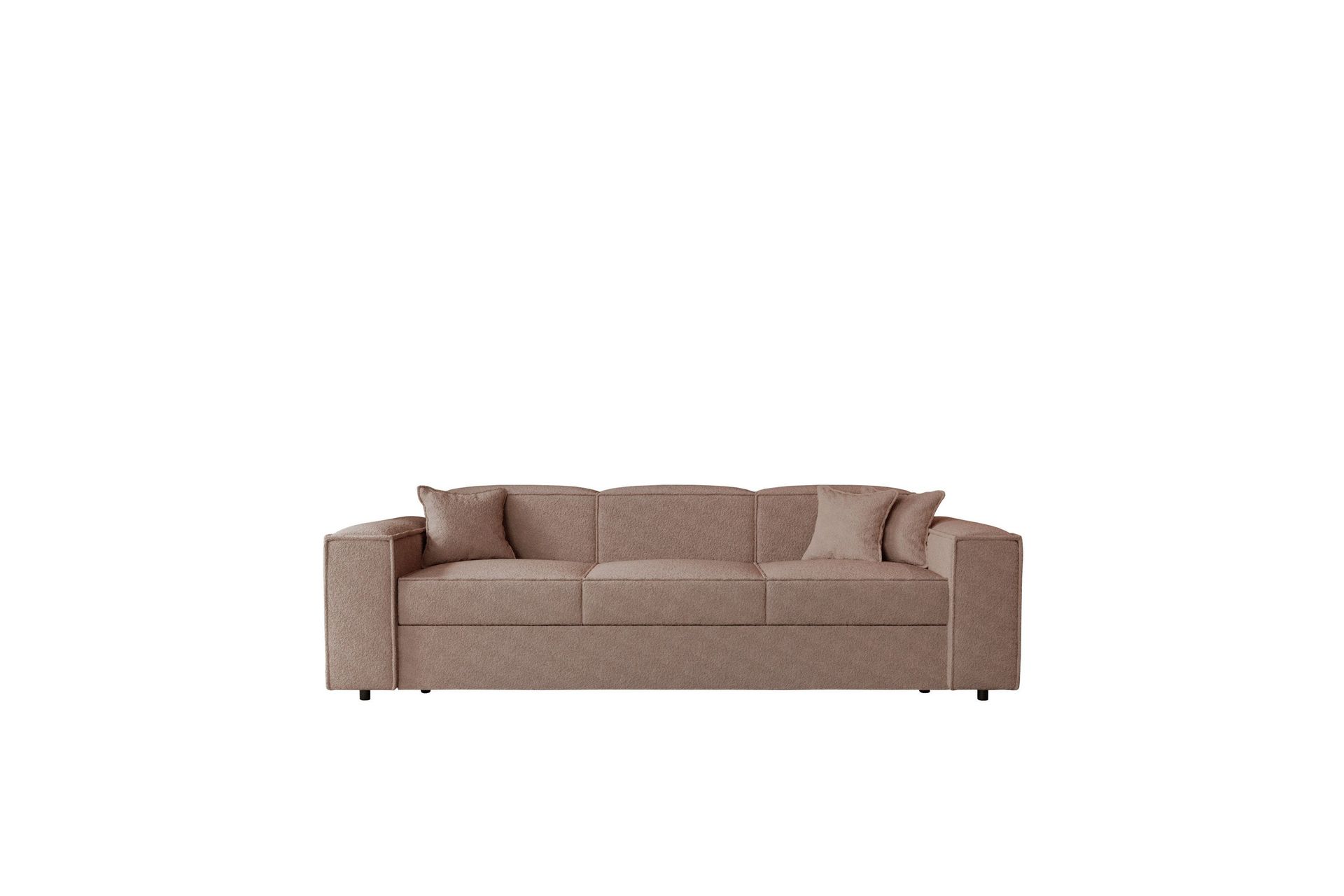 Bizantine Bäddsoffa 3-sits - Rosa