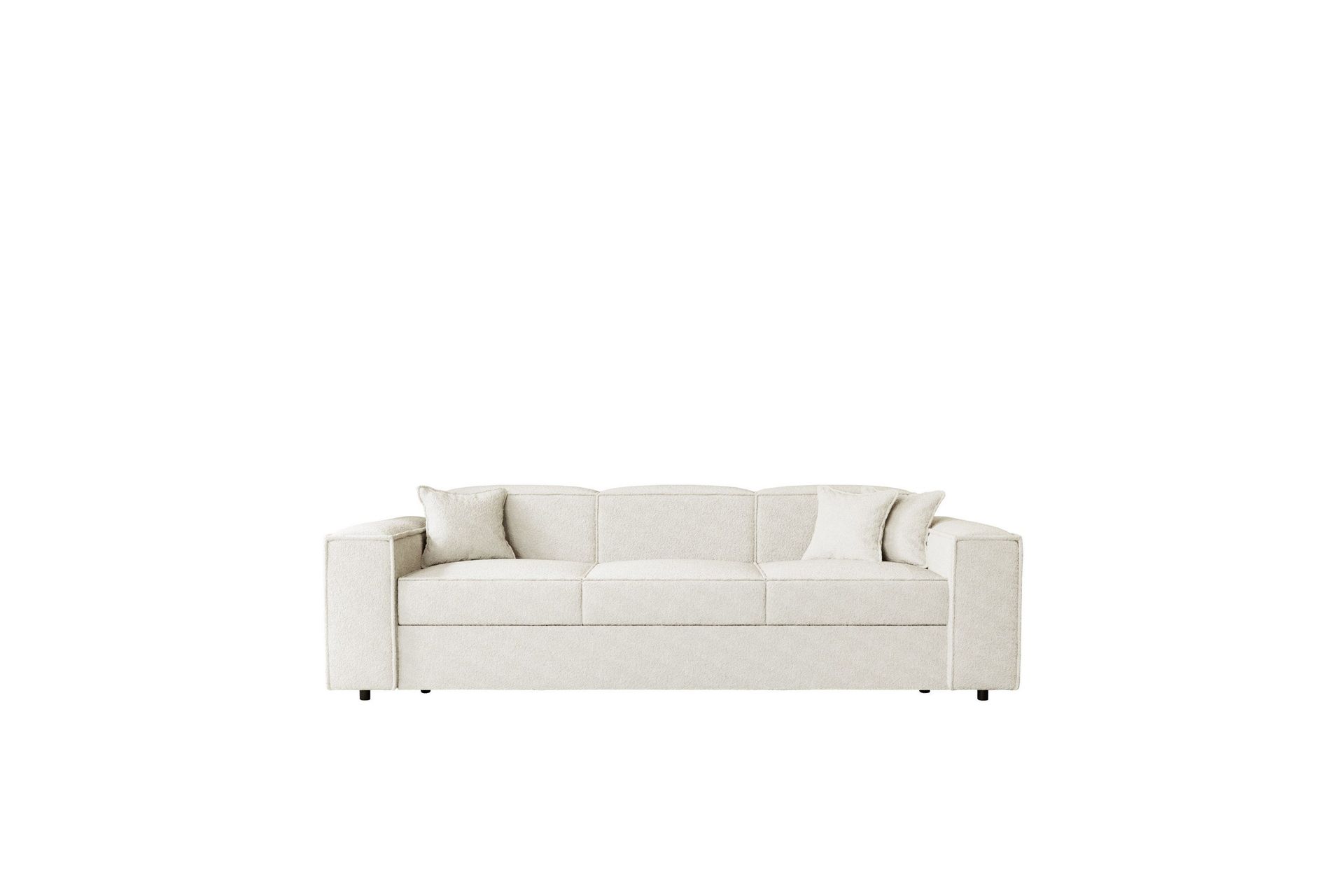 Bizantine B&auml;ddsoffa 3-sits - Vit