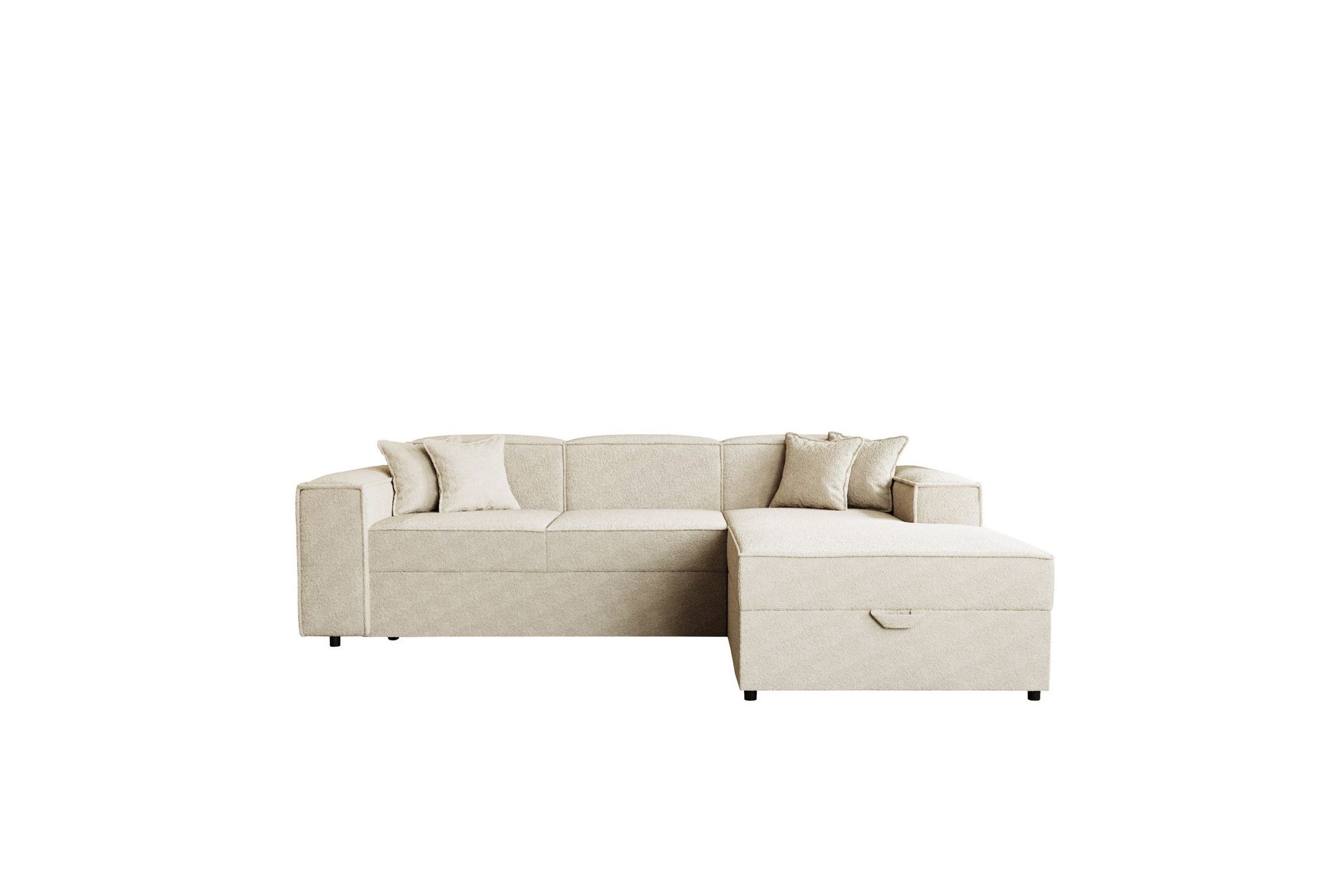 Bizantine B&auml;ddsoffa m. Divan 3-sits - Beige