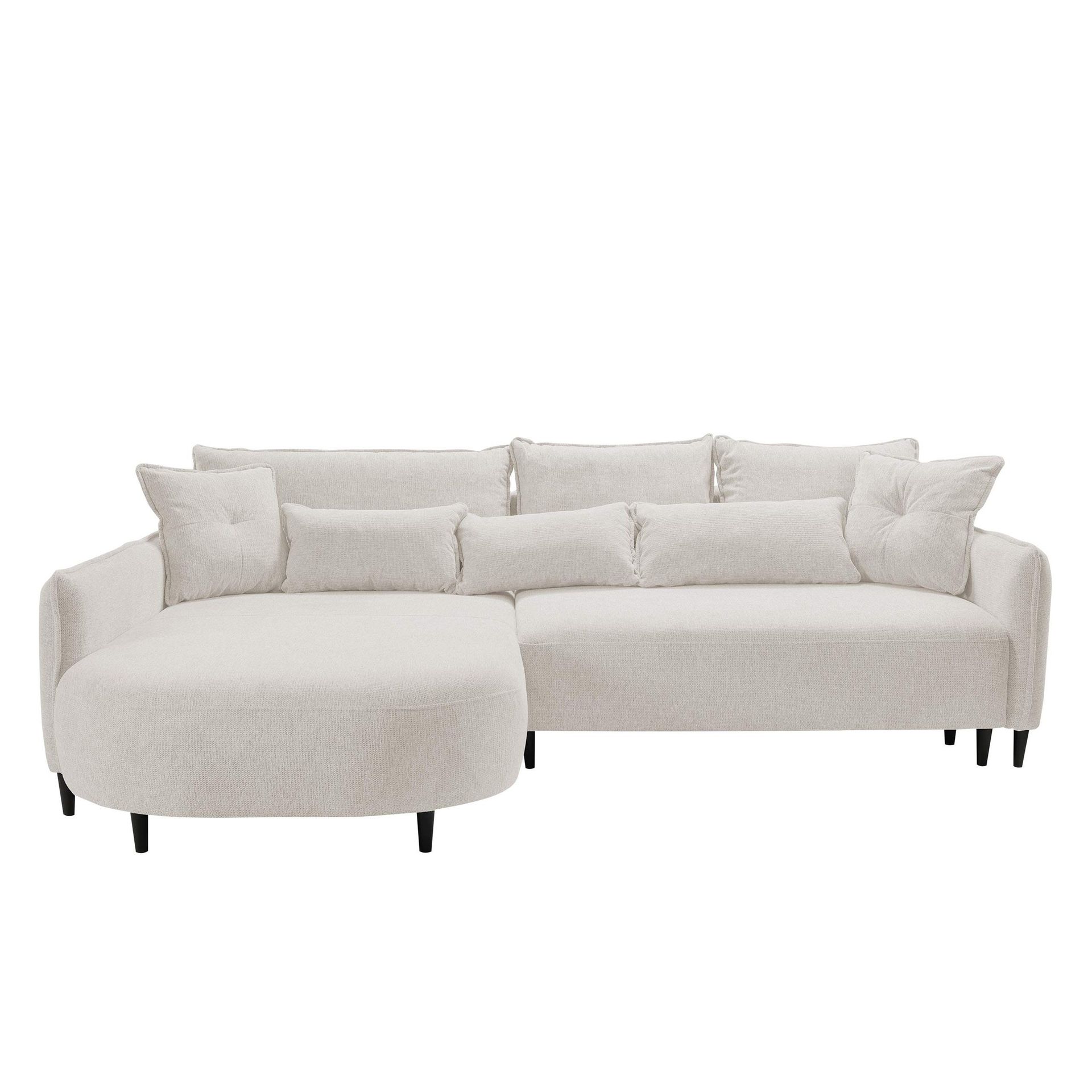Bornalle 3-sits Bäddsoffa med divan - beige