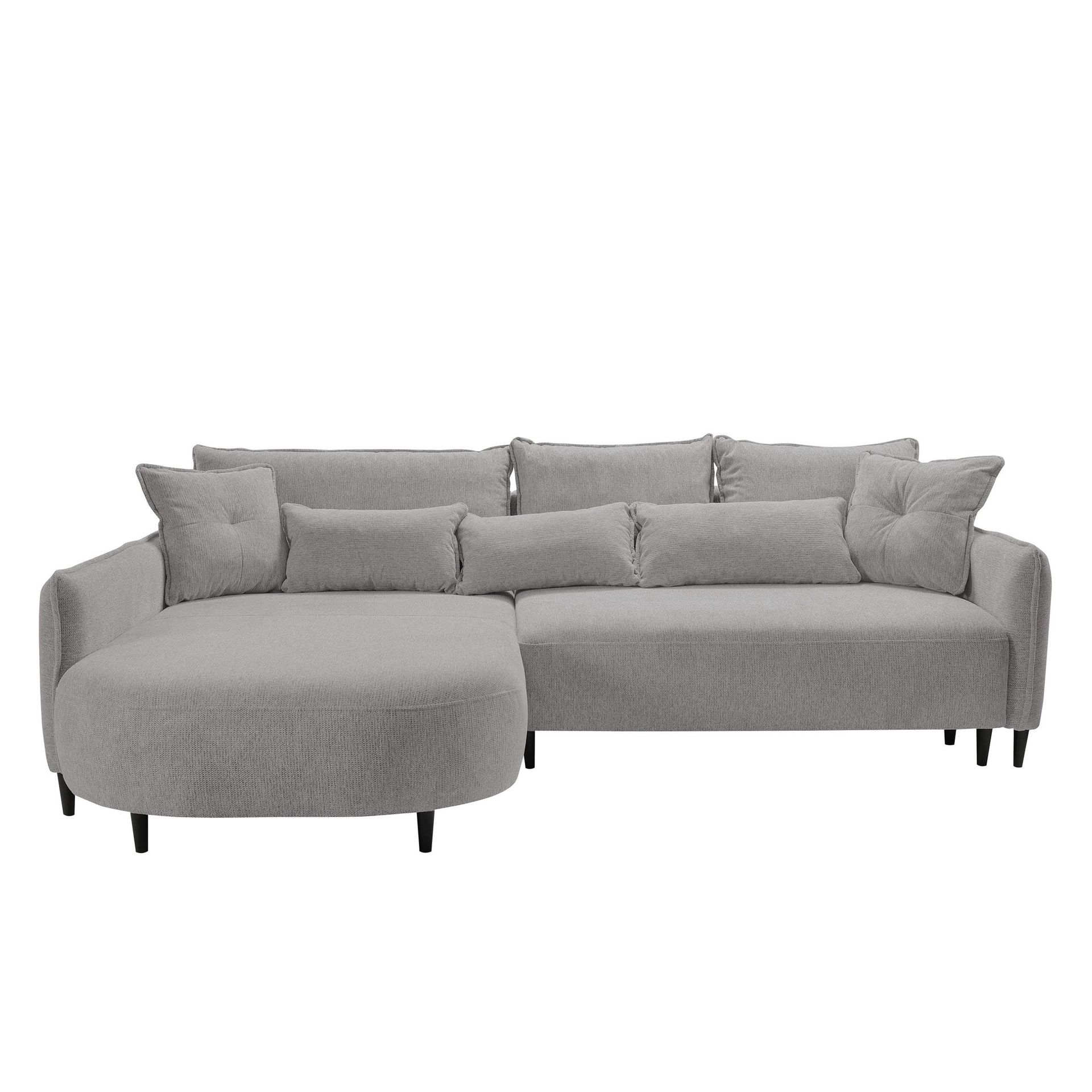 Bornalle 3-sits Bäddsoffa med divan - grå