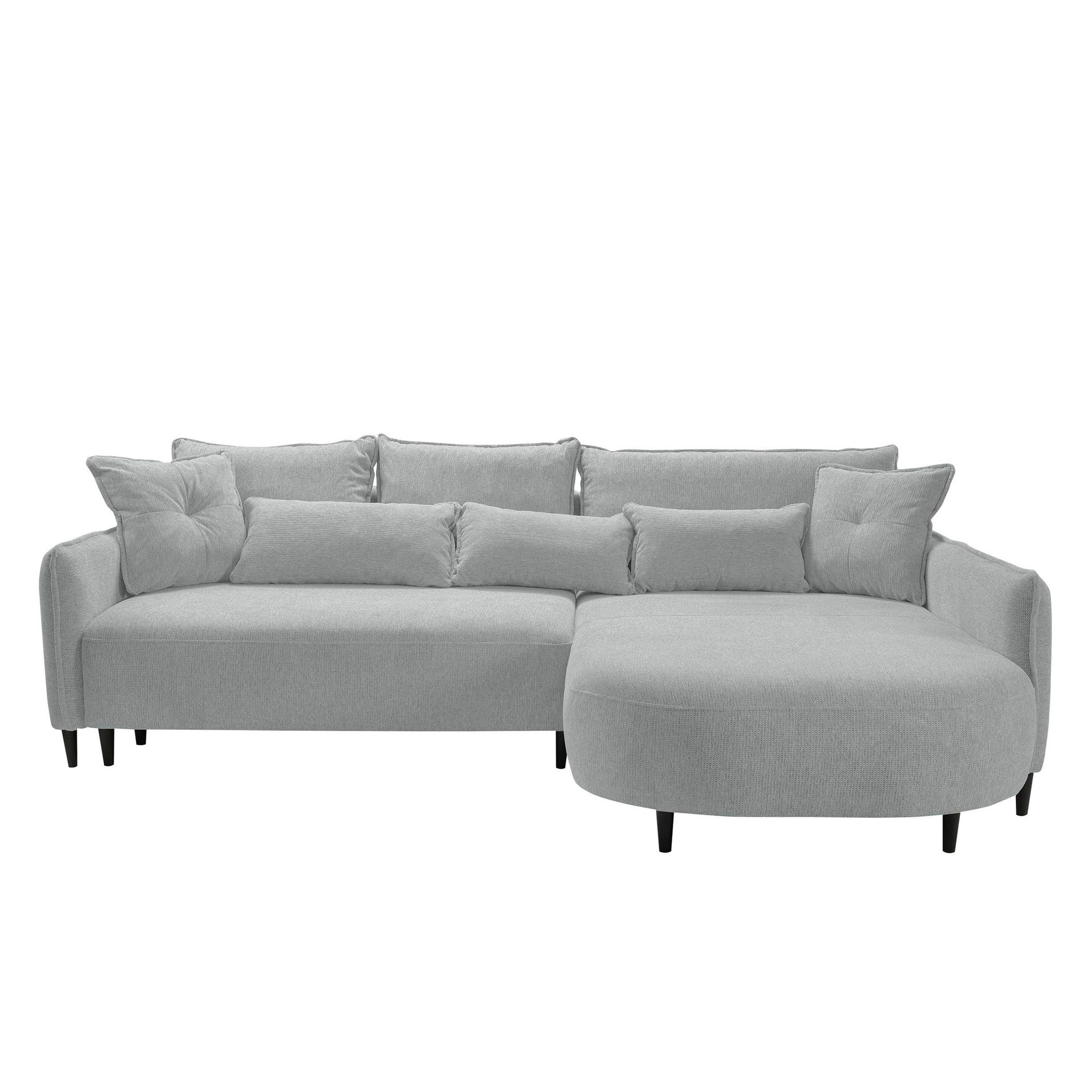 Bornalle 3-sits Bäddsoffa med divan - grå