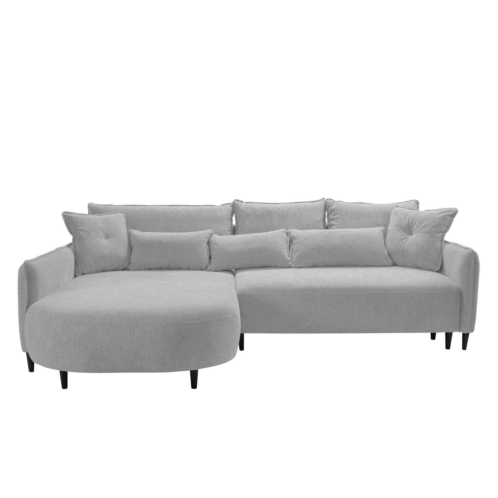 Bornalle 3-sits Bäddsoffa med divan - grå