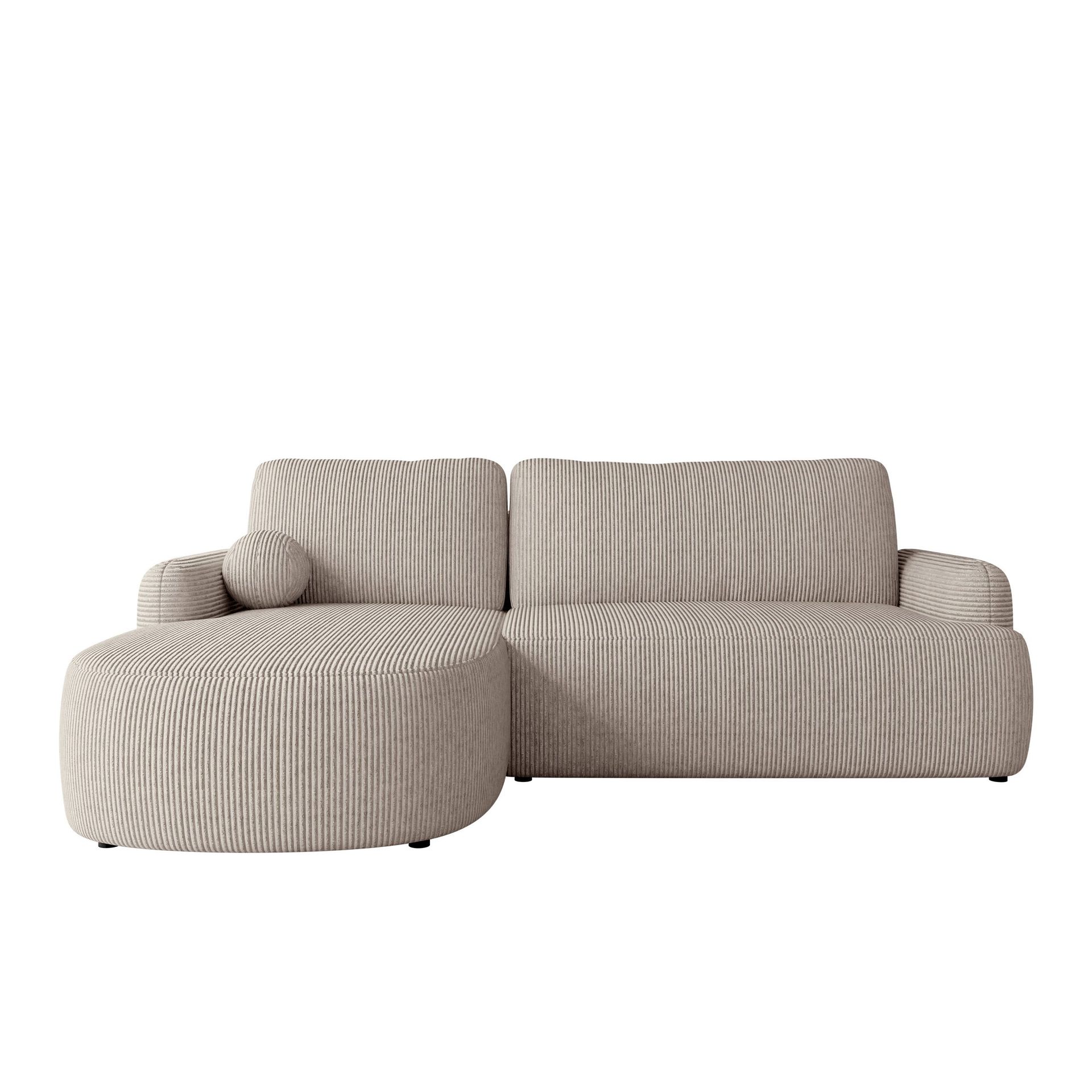 Branrel 3-sits Bäddsoffa med divan och förvaring -