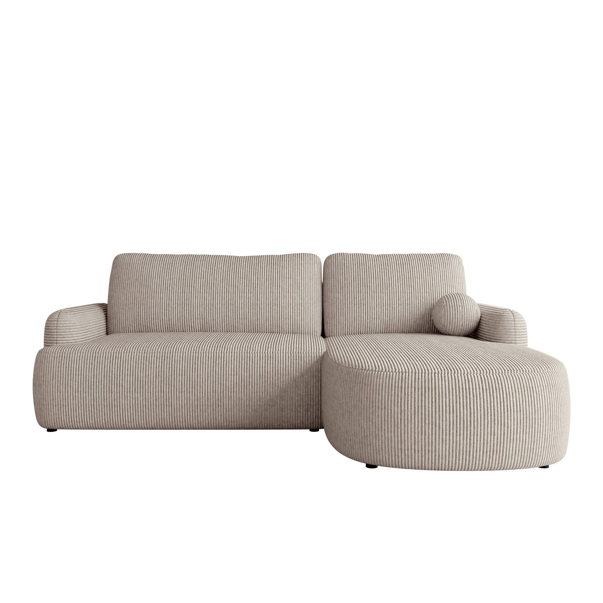 Branrel 3-sits Bäddsoffa med divan och förvaring -