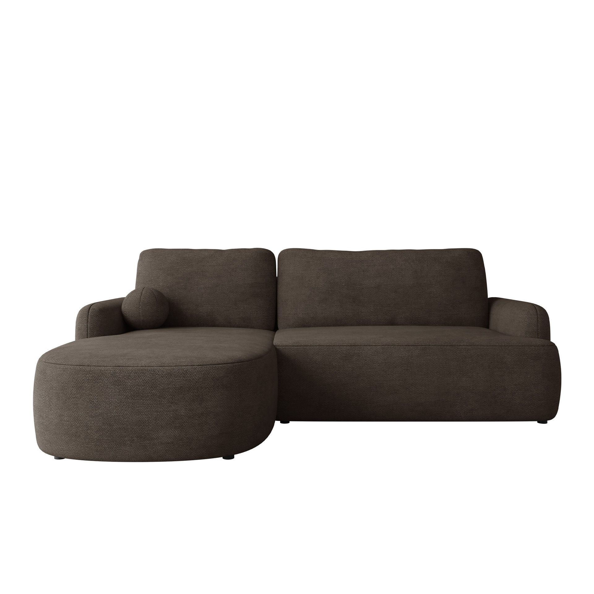 Branrel 3-sits Soffa med divan - Brun