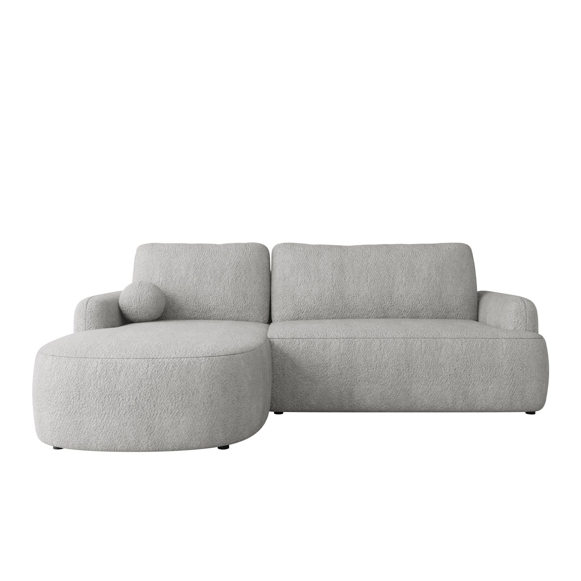 Branrel 3-sits Soffa med divan - grå