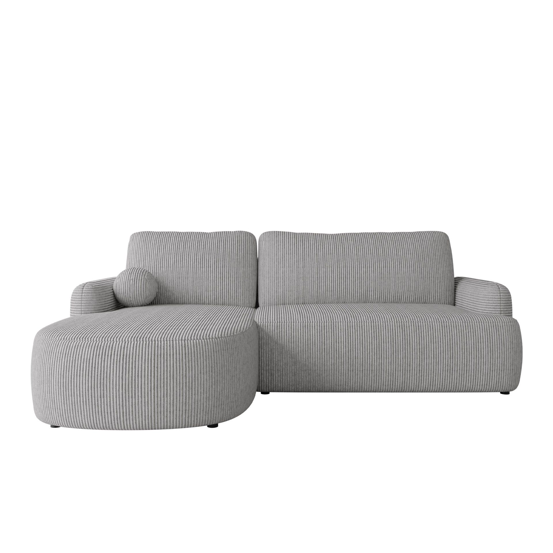 Branrel 3-sits Soffa med divan - grå