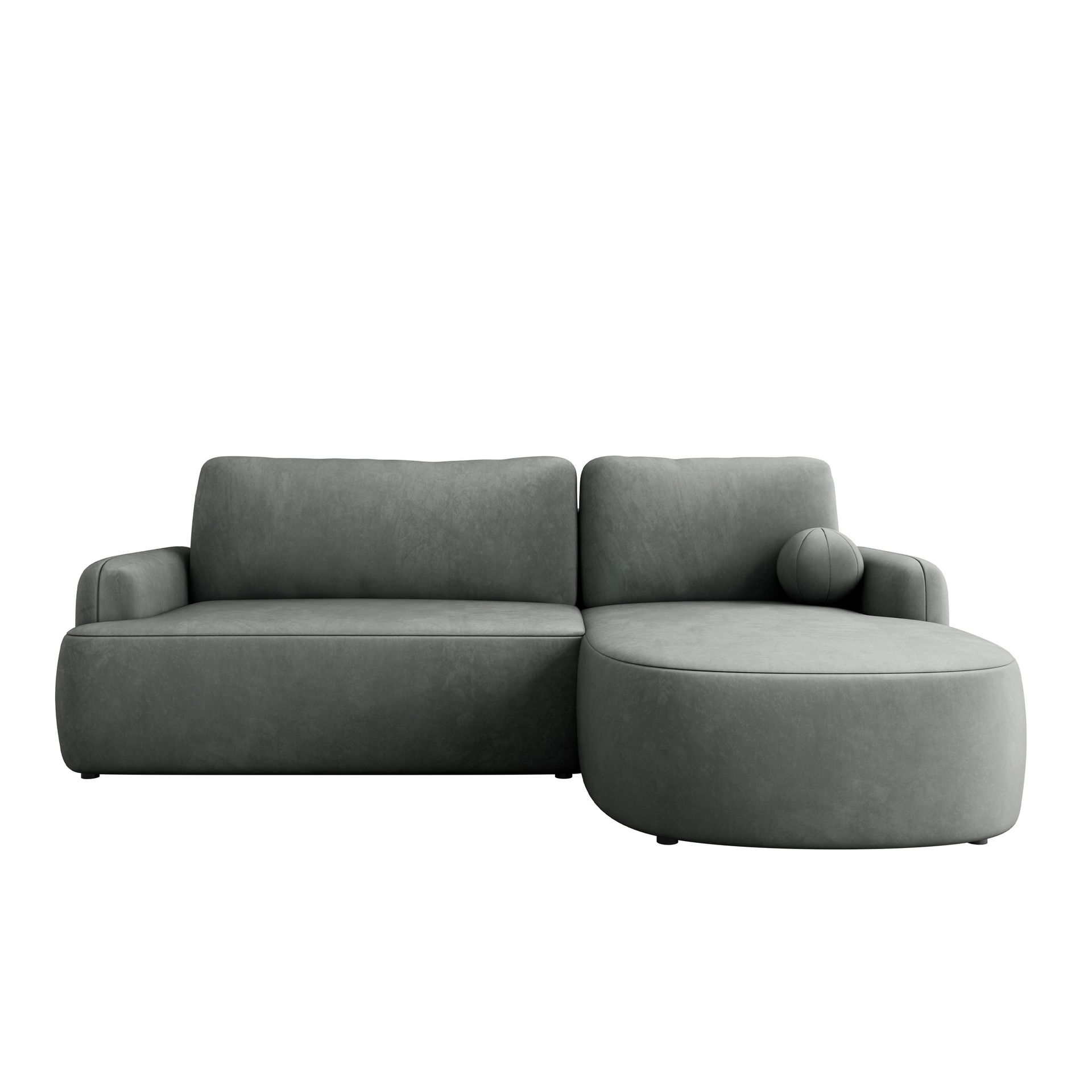 Branrel 3-sits Soffa med divan - grå