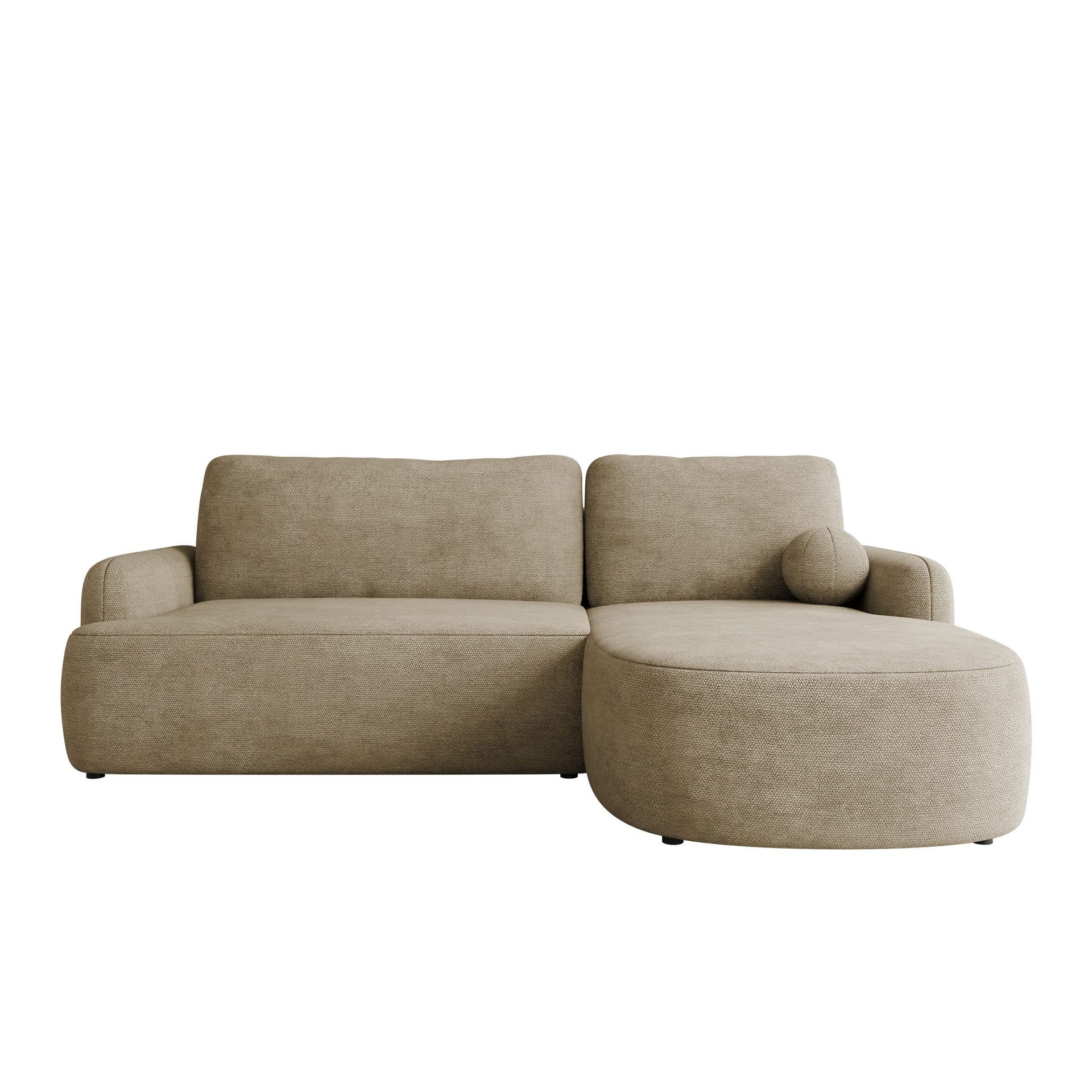 Branrel 4-sits Bäddsoffa med Divan Höger - Beige