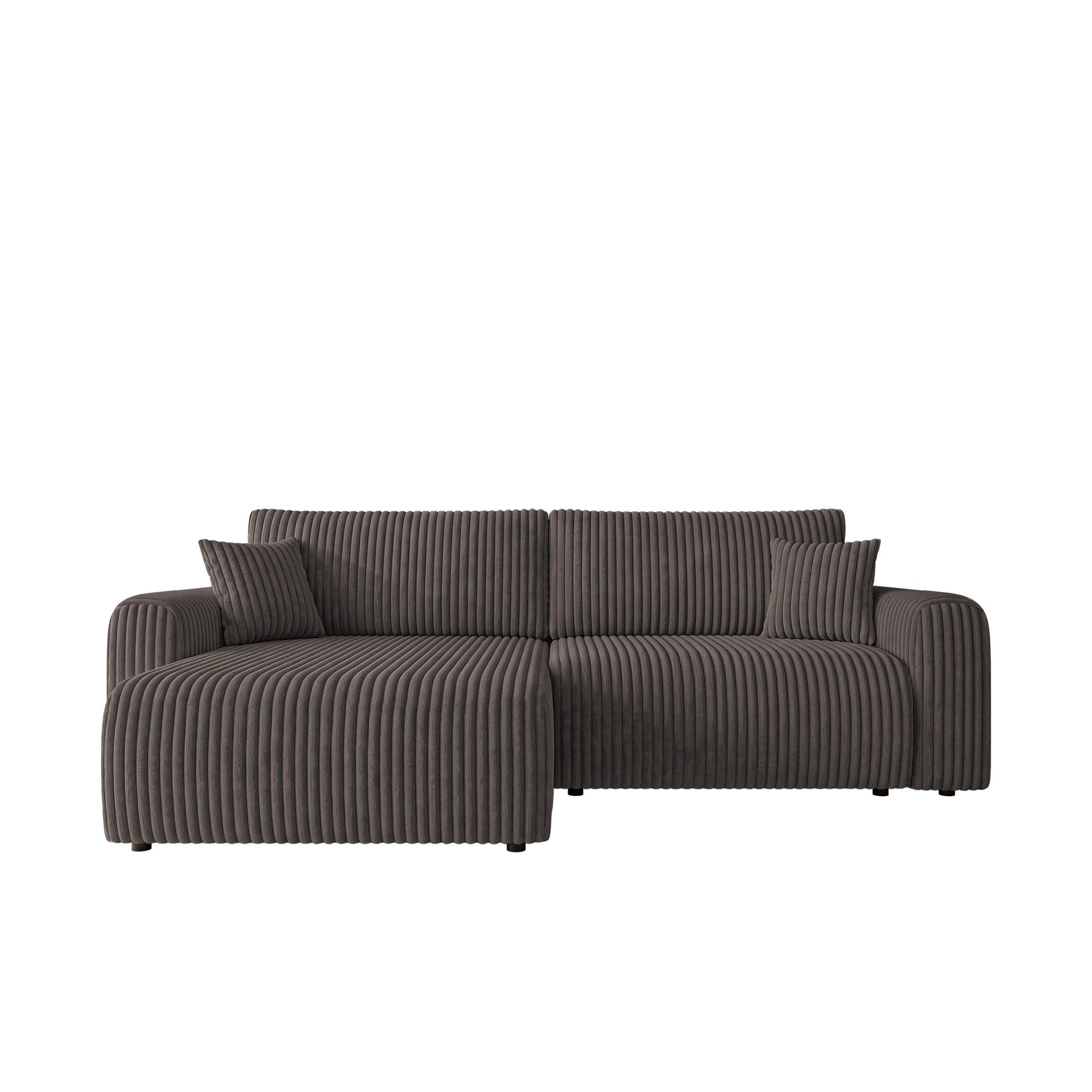 Brenor 3-sits Bäddsoffa med divan Vänstervänd - mörkbrun