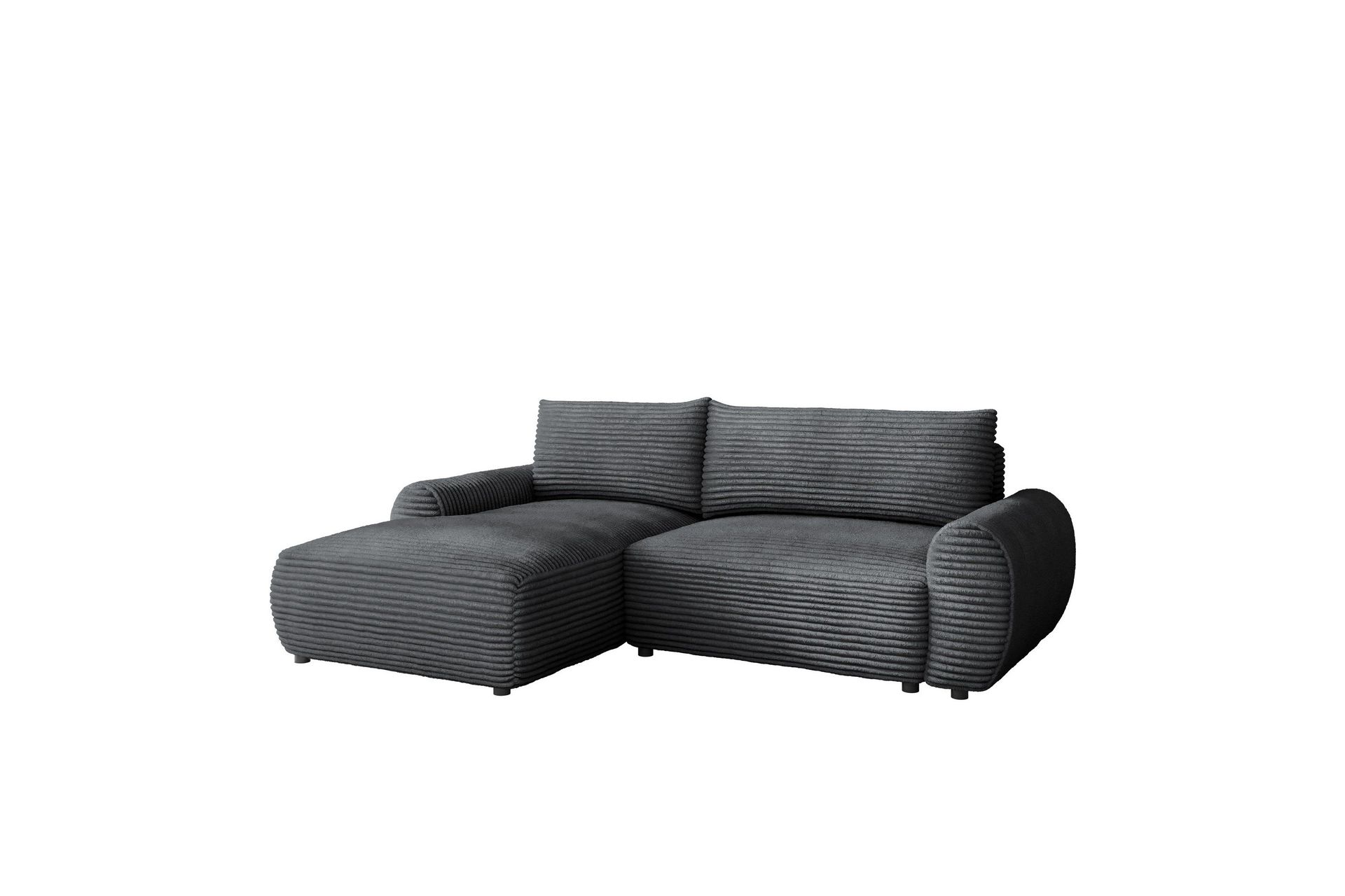 burman bäddsoffa med divan 3-sits i manchester - grå