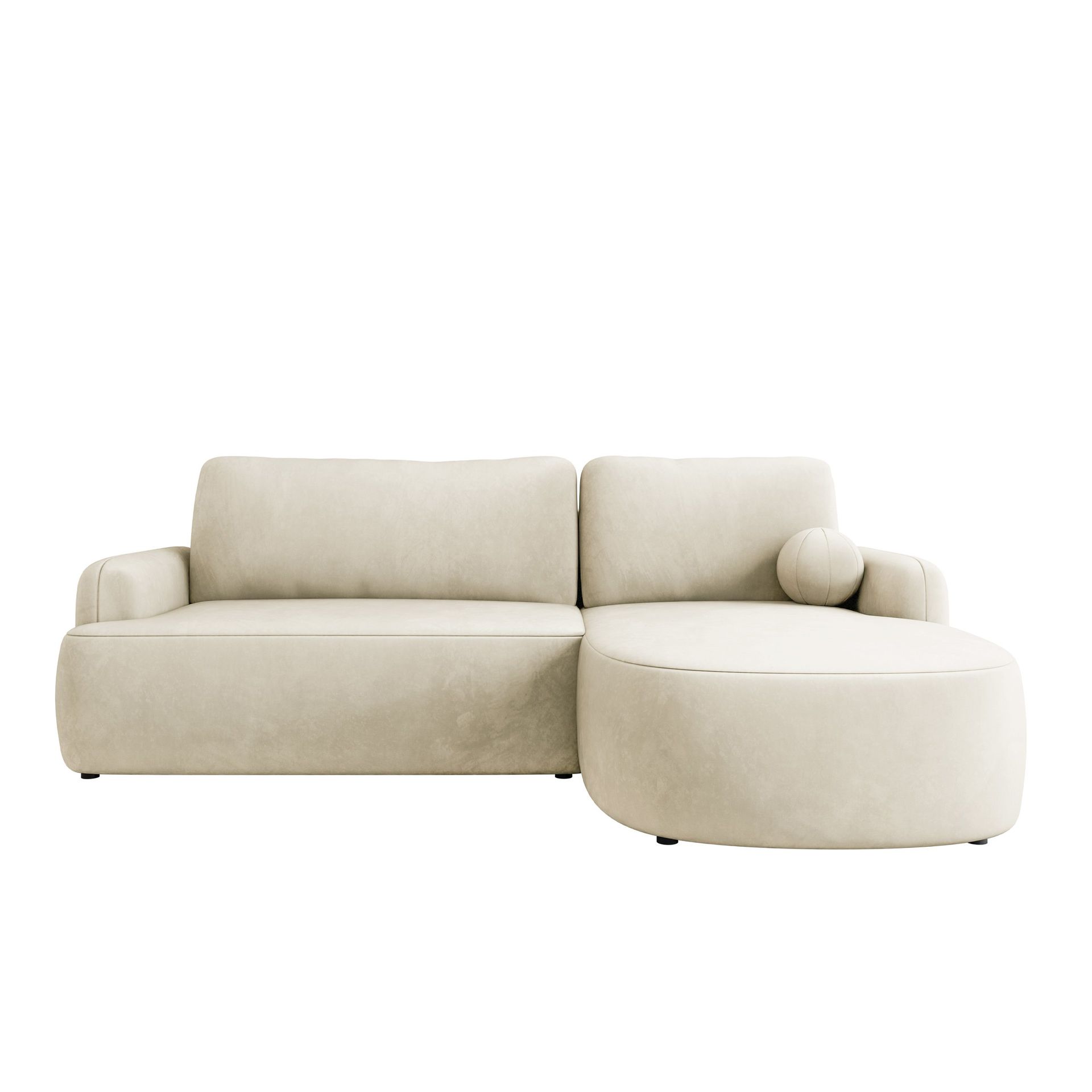 Branrel 3-sits Soffa med divan - beige