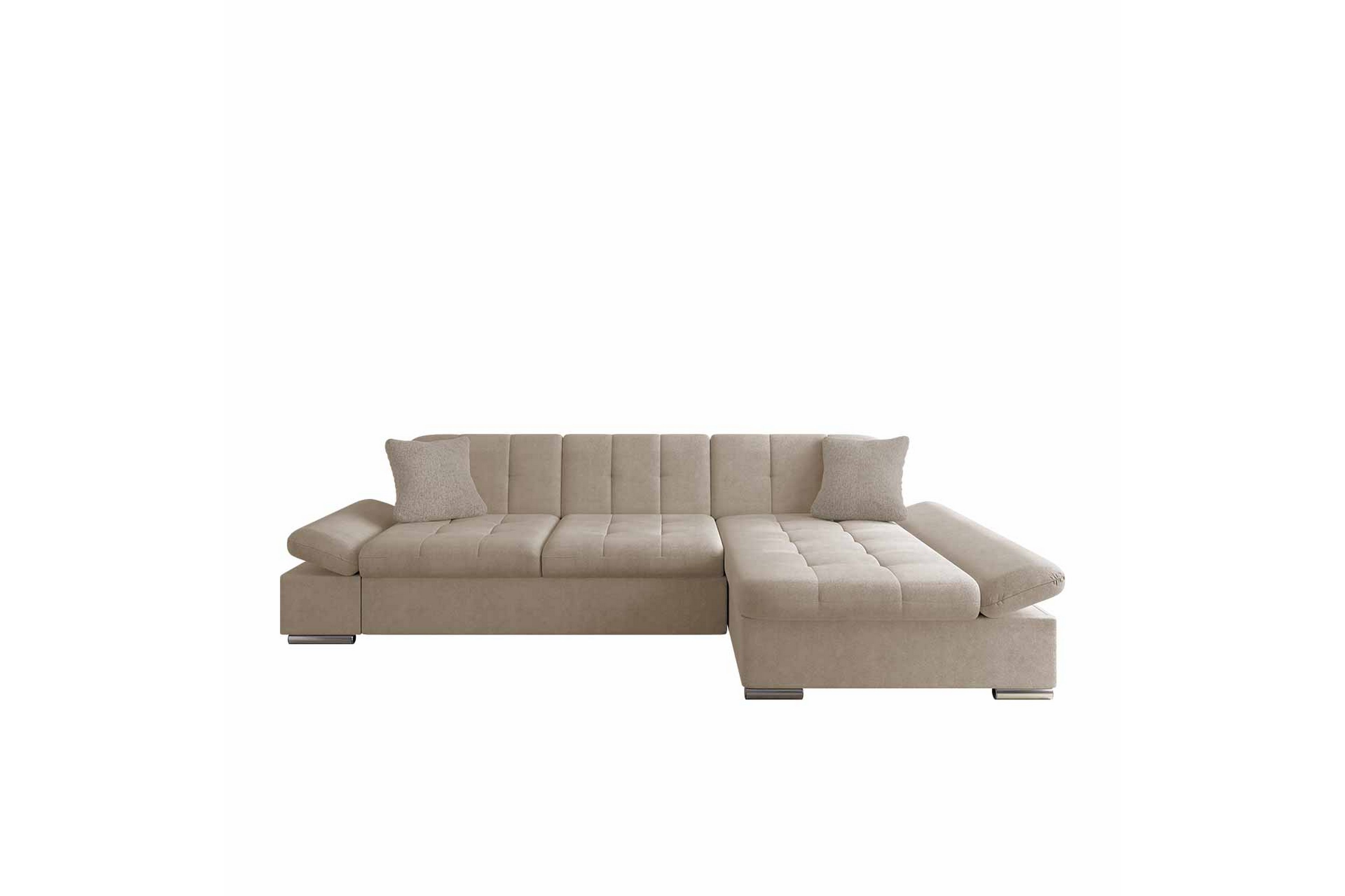 Bäddsoffa m-Divan Beraka L-formad