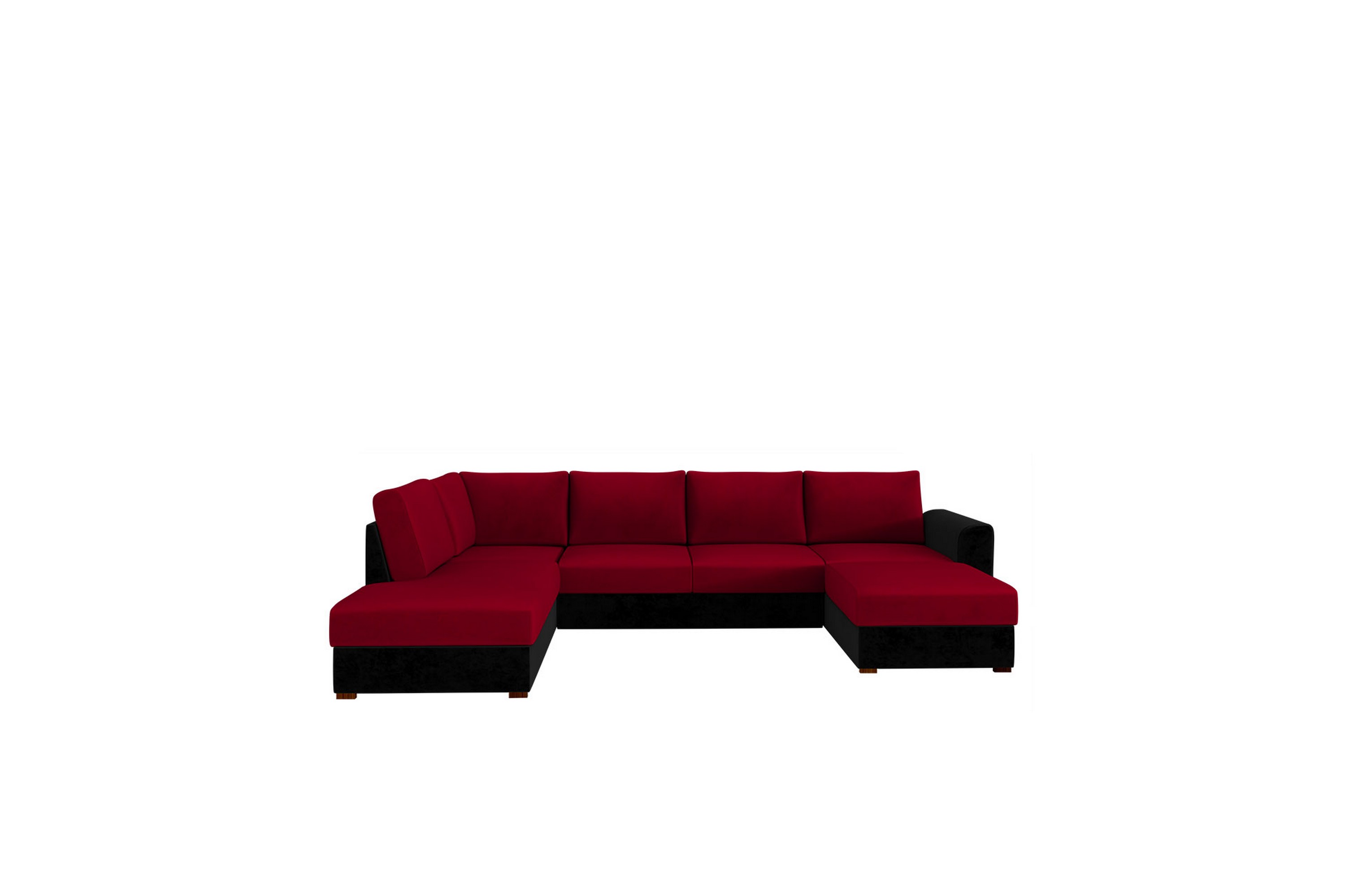Bäddsoffa m-Divan och Schäslong Dargina