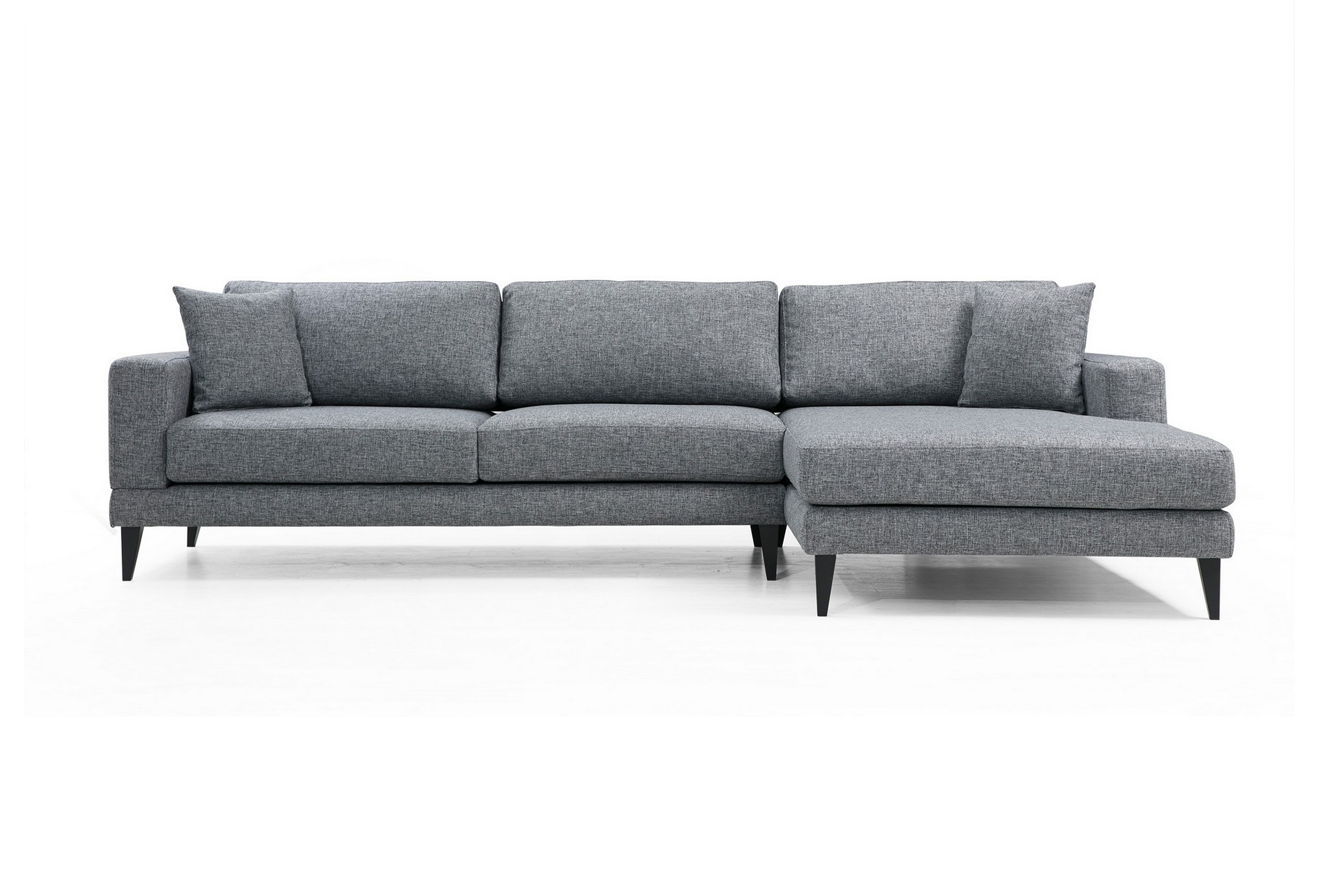 Bäddsoffa Stancle med Divan Höger Grå