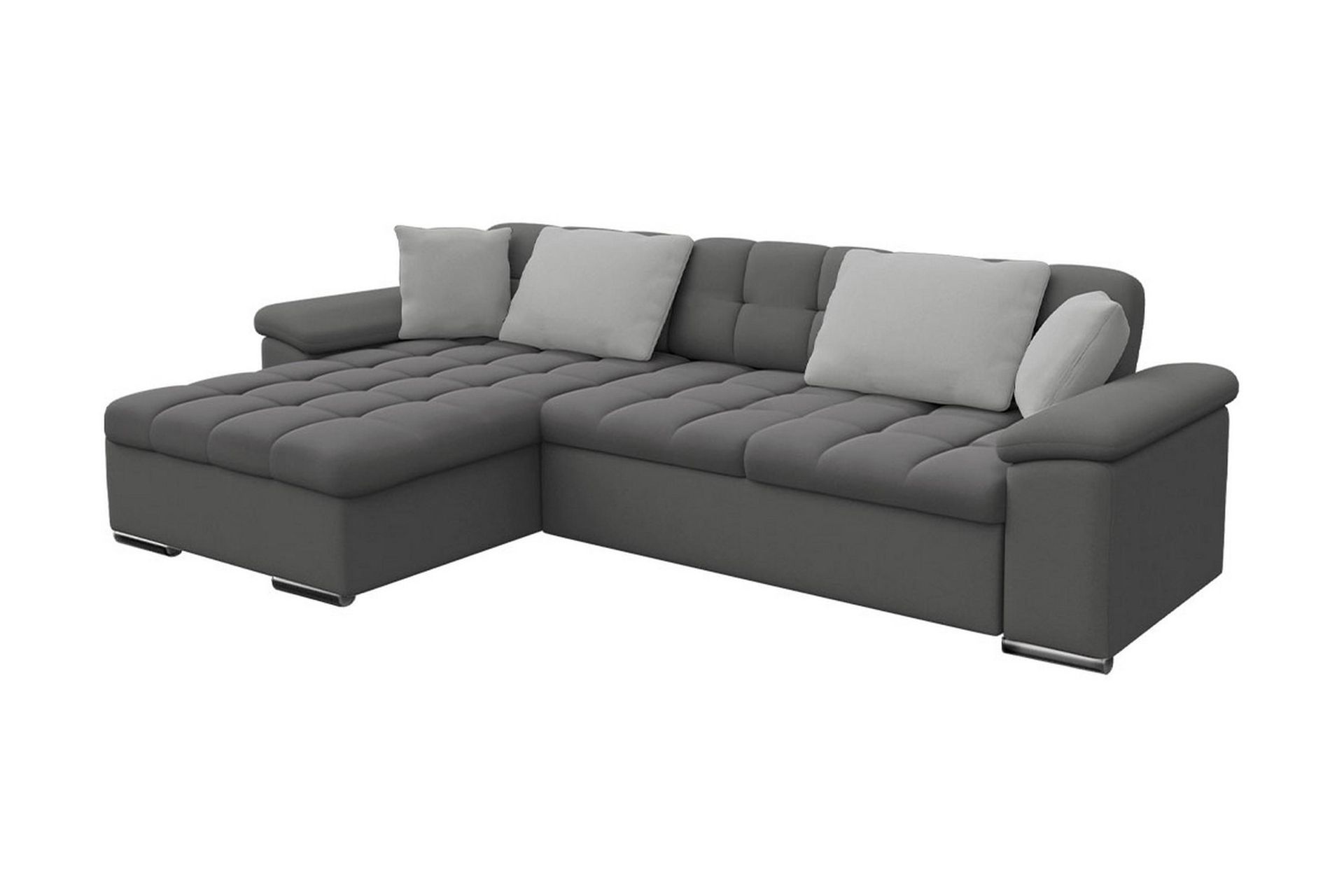 Camior B&auml;ddsoffa m. Divan F&ouml;rvaring 3-sits 227x129 - Gr&aring;