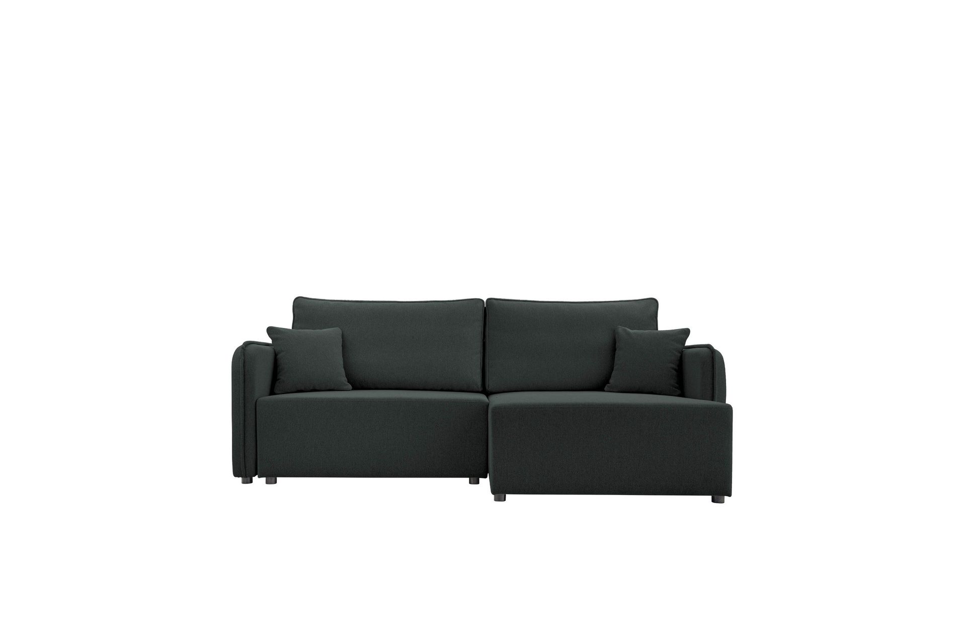 Chandru Bäddsoffa med Divan 3-sits - Svart