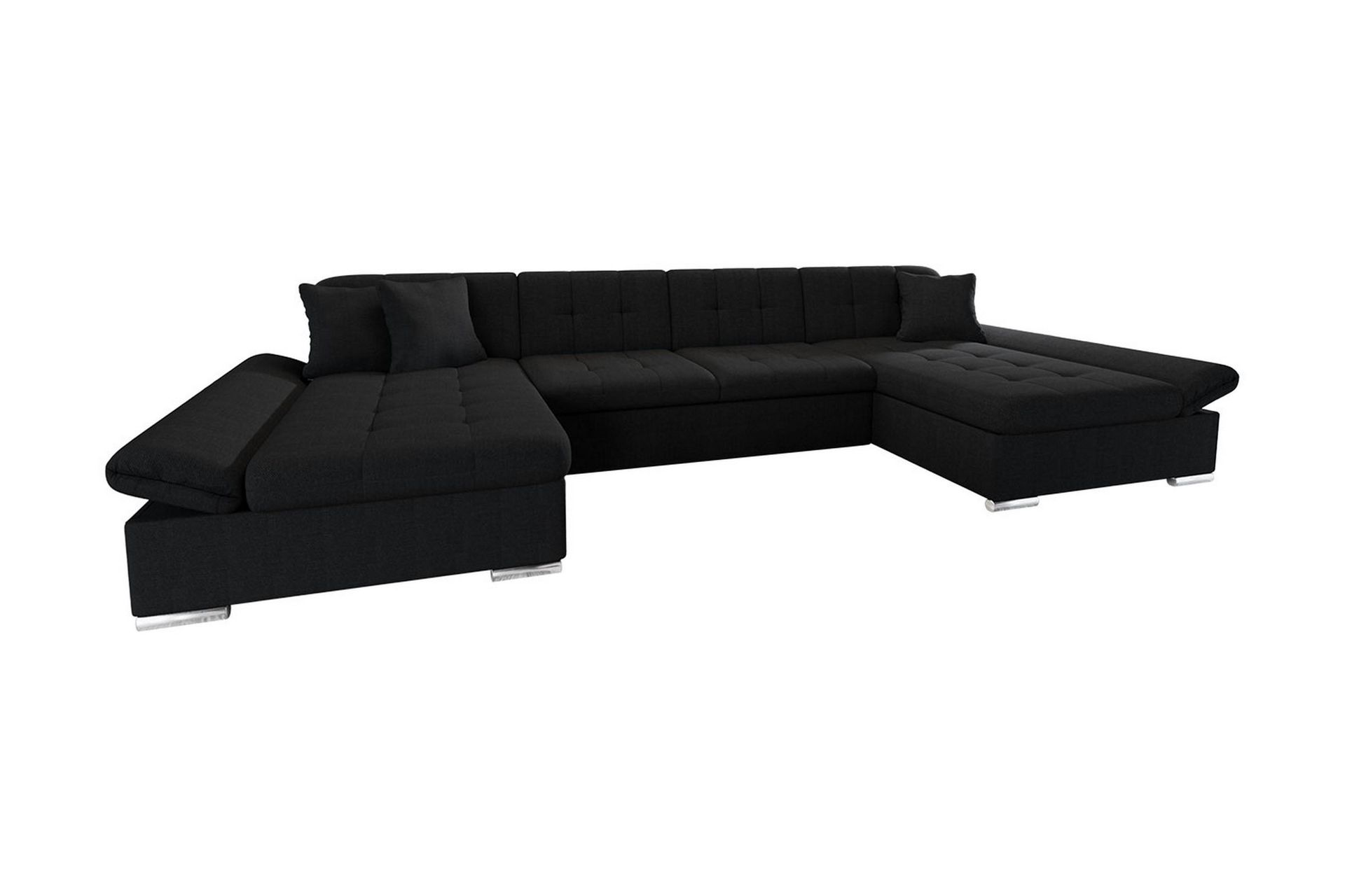 Dewitt 3-sits Bäddsoffa - Svart