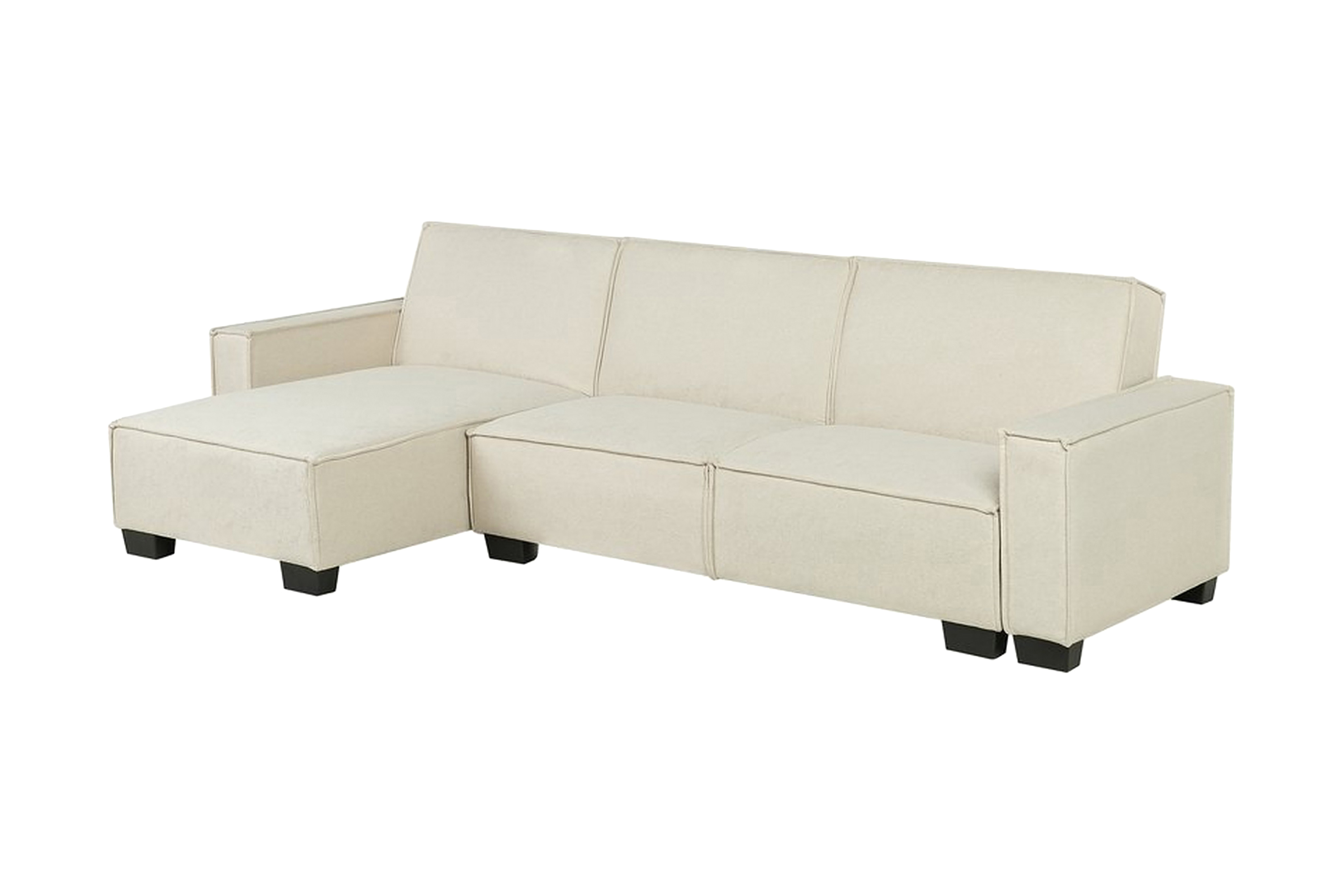 Hörnbäddsoffa Dayren Höger Beige