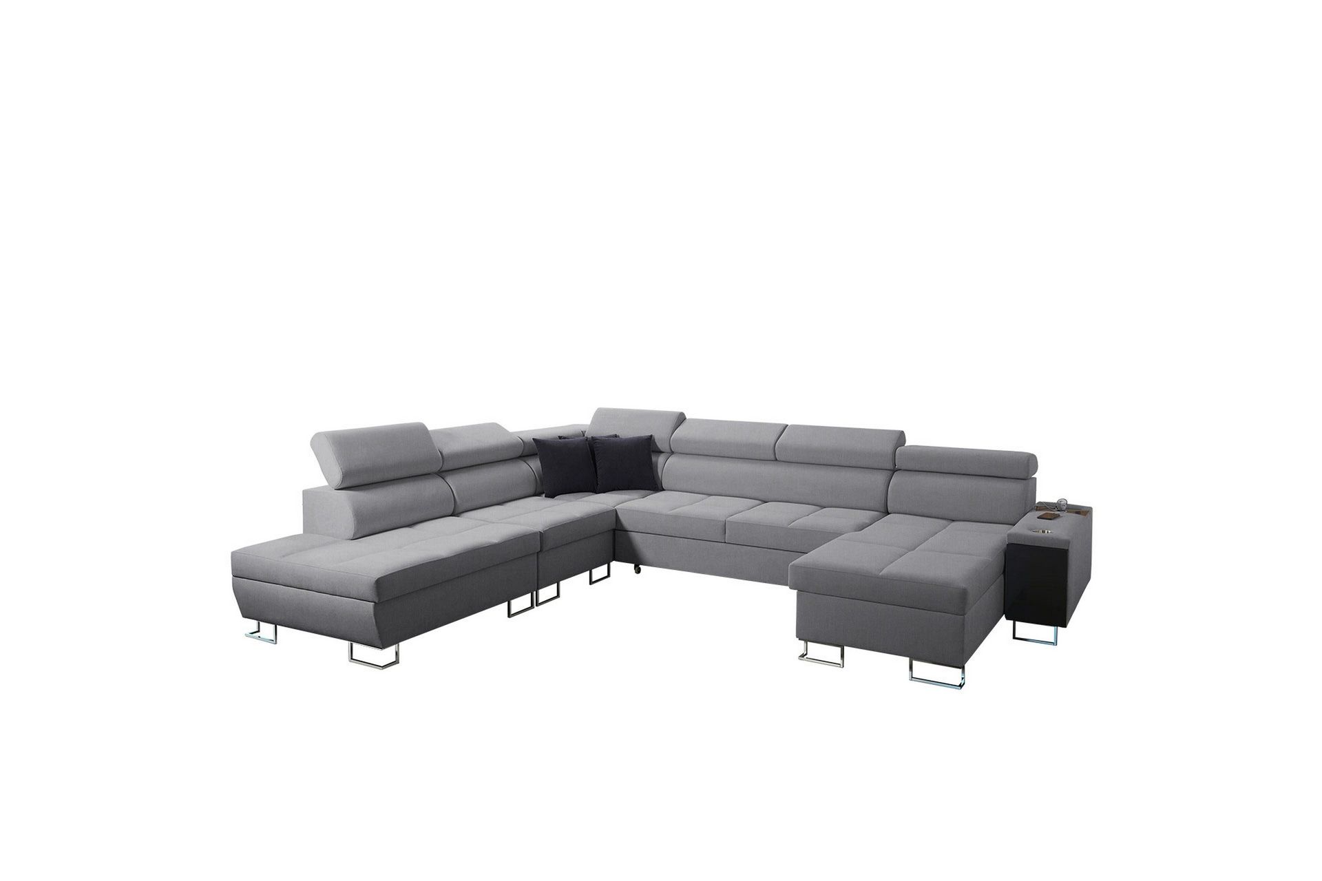 Morenia B&auml;ddsoffa m. Divan och Sch&auml;slong -