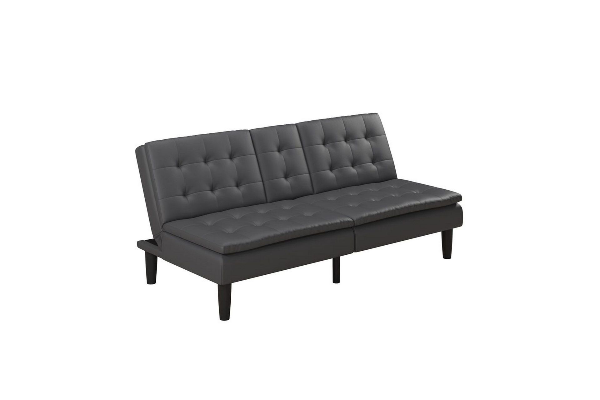 B&auml;ddsoffa Maine Gr&aring; PU - Gr&aring; PU