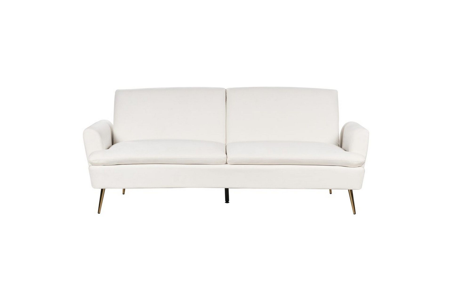 B&auml;ddsoffa Vettre - Vitt, guld