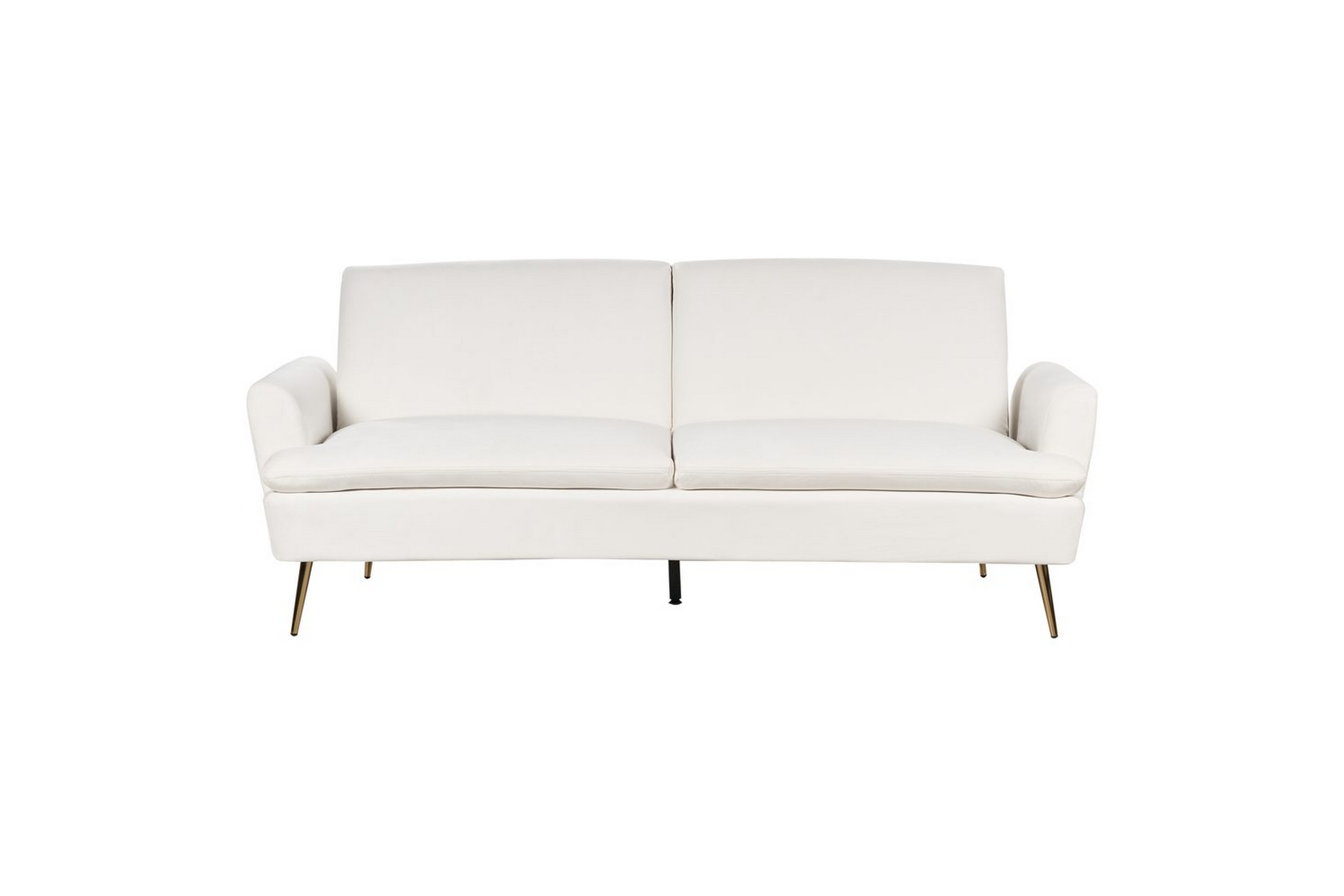 bäddsoffa vettre - vitt, guld