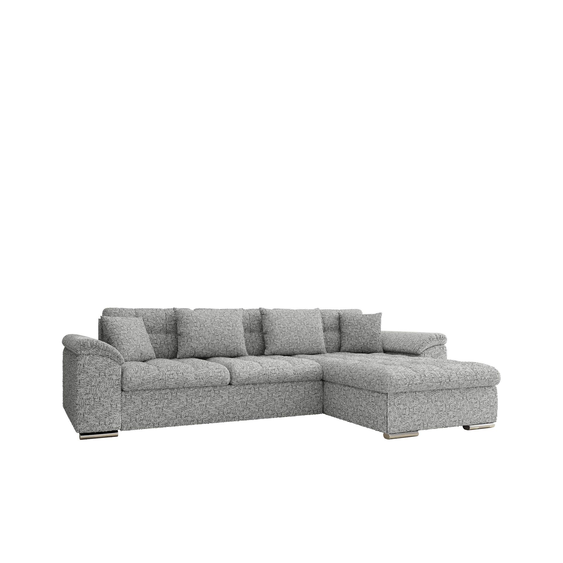Camior 4-sits Bäddsoffa med divan Högervänd - Grå