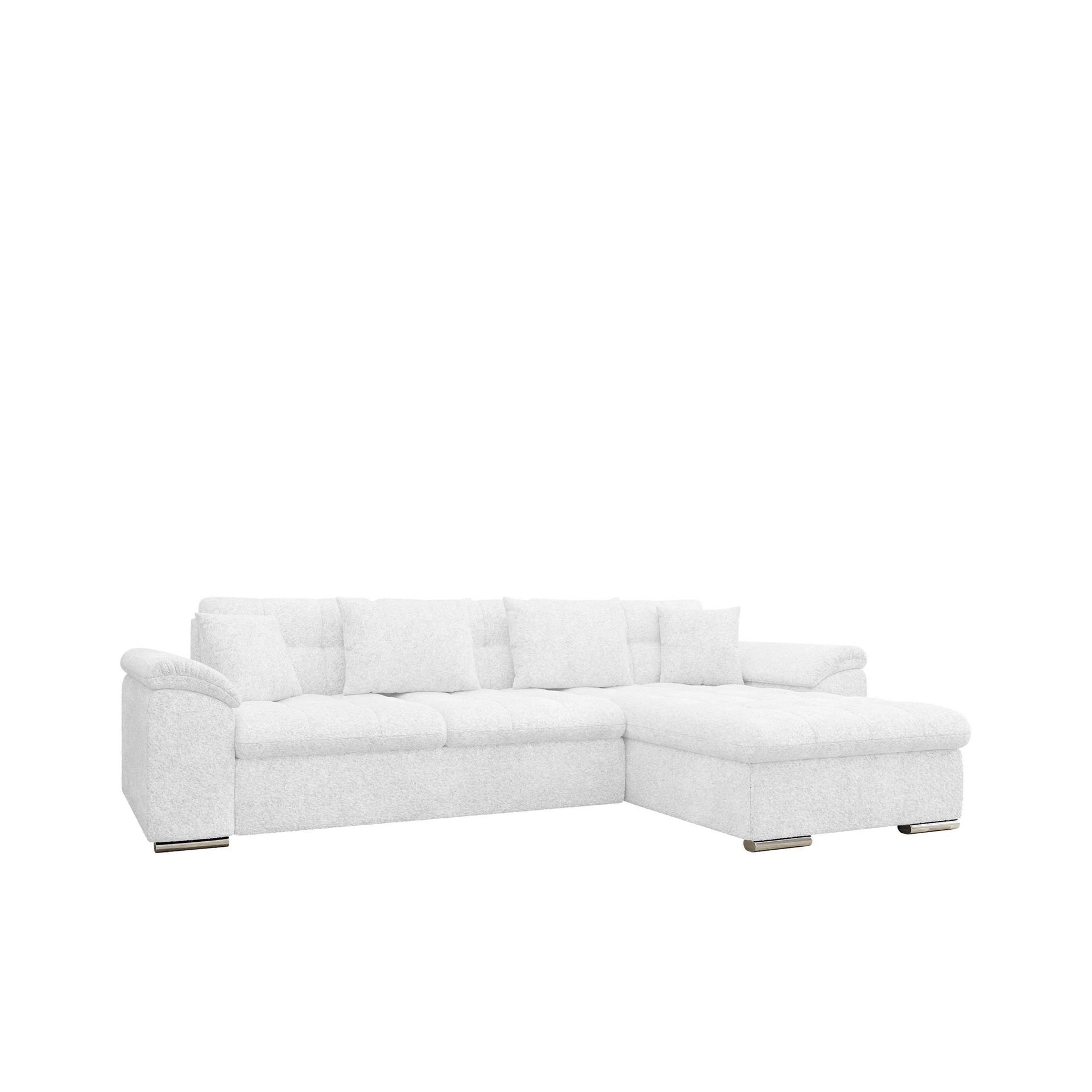 Camior 4-sits Bäddsoffa med divan Högervänd - Vit