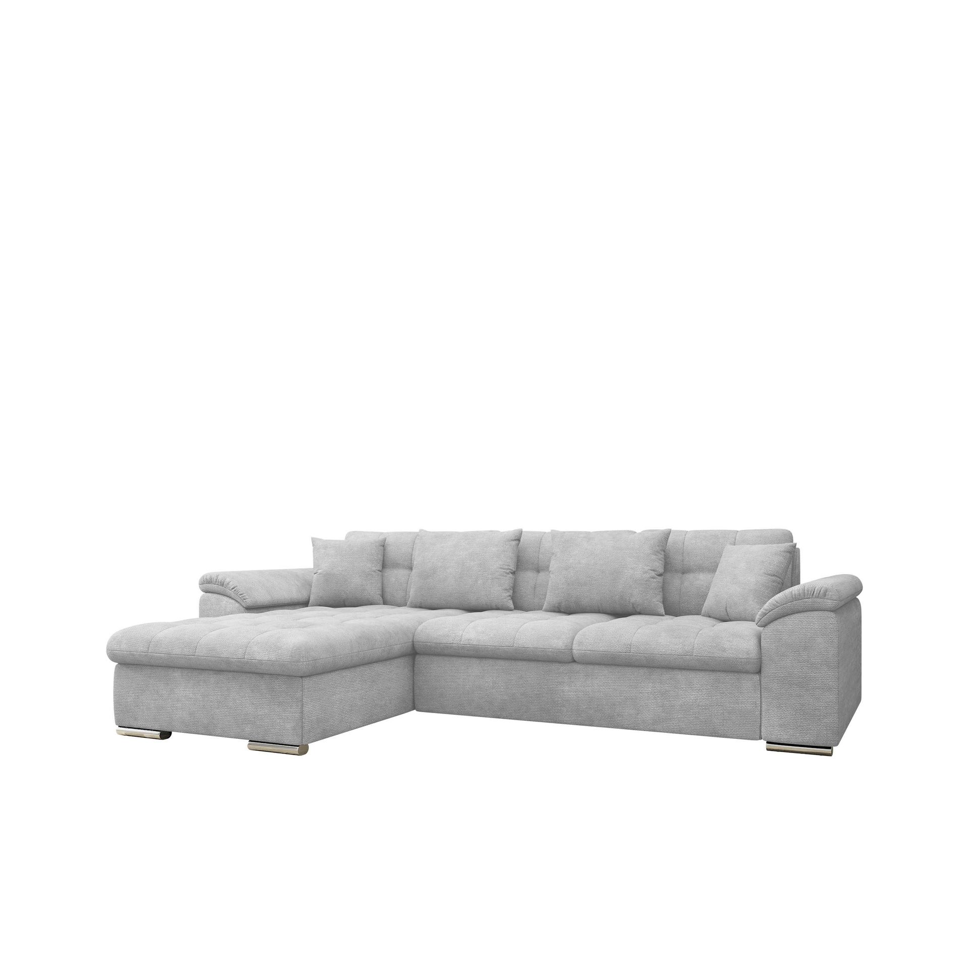 Camior 4-sits Bäddsoffa med divan Vänstervänd - grå