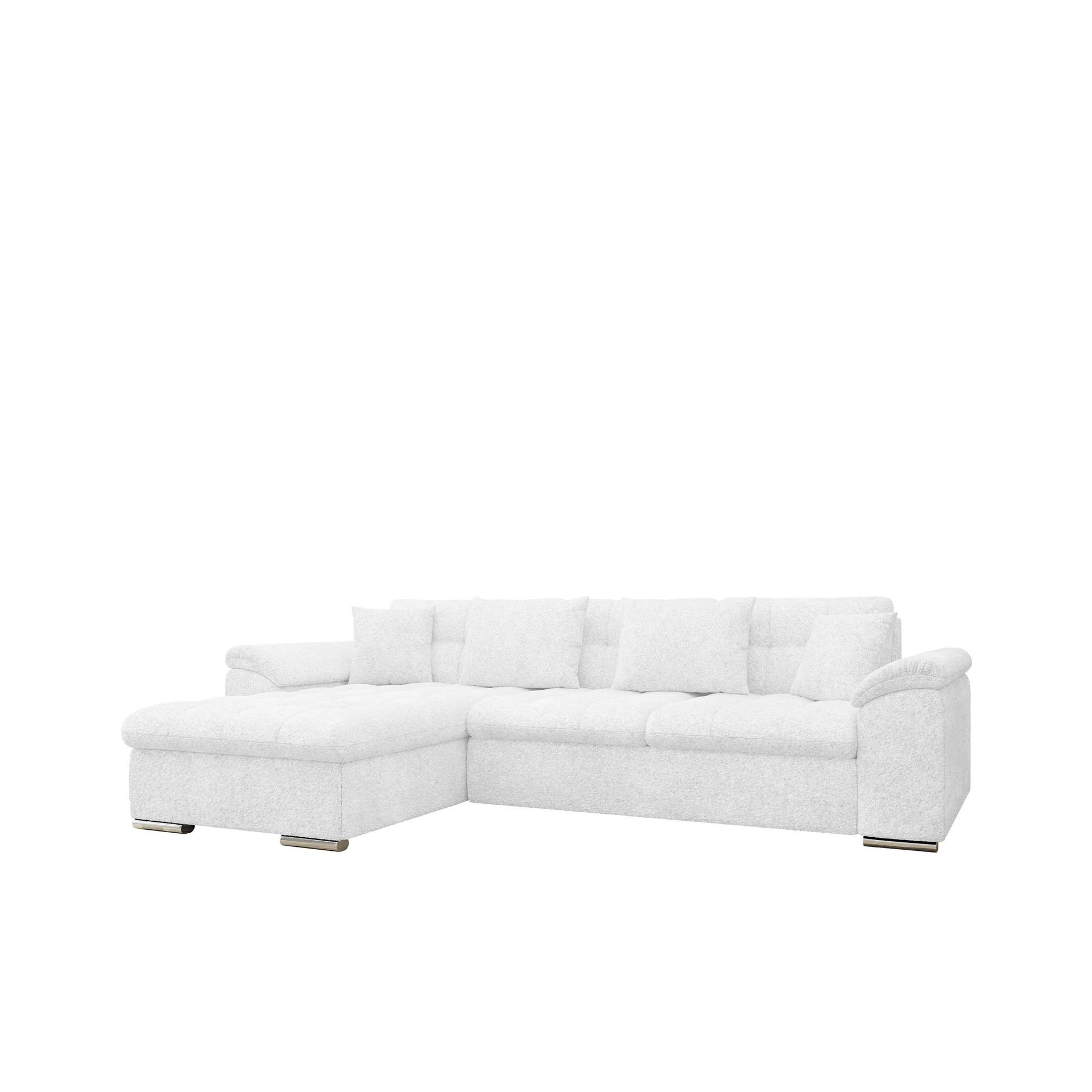Camior 4-sits Bäddsoffa med divan Vänstervänd - Vit