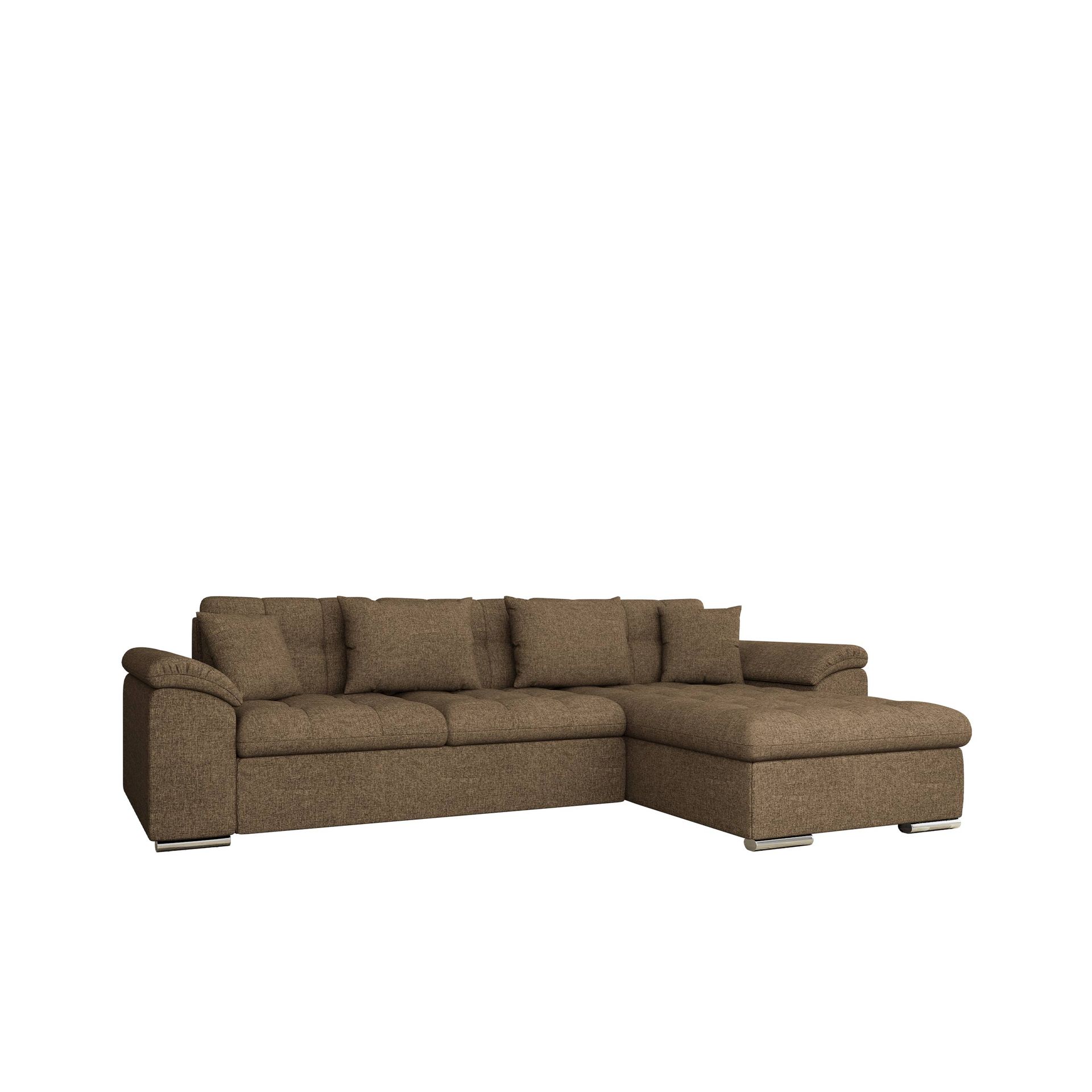 Camior B&auml;ddsoffa med Divan 3-sits - Brun