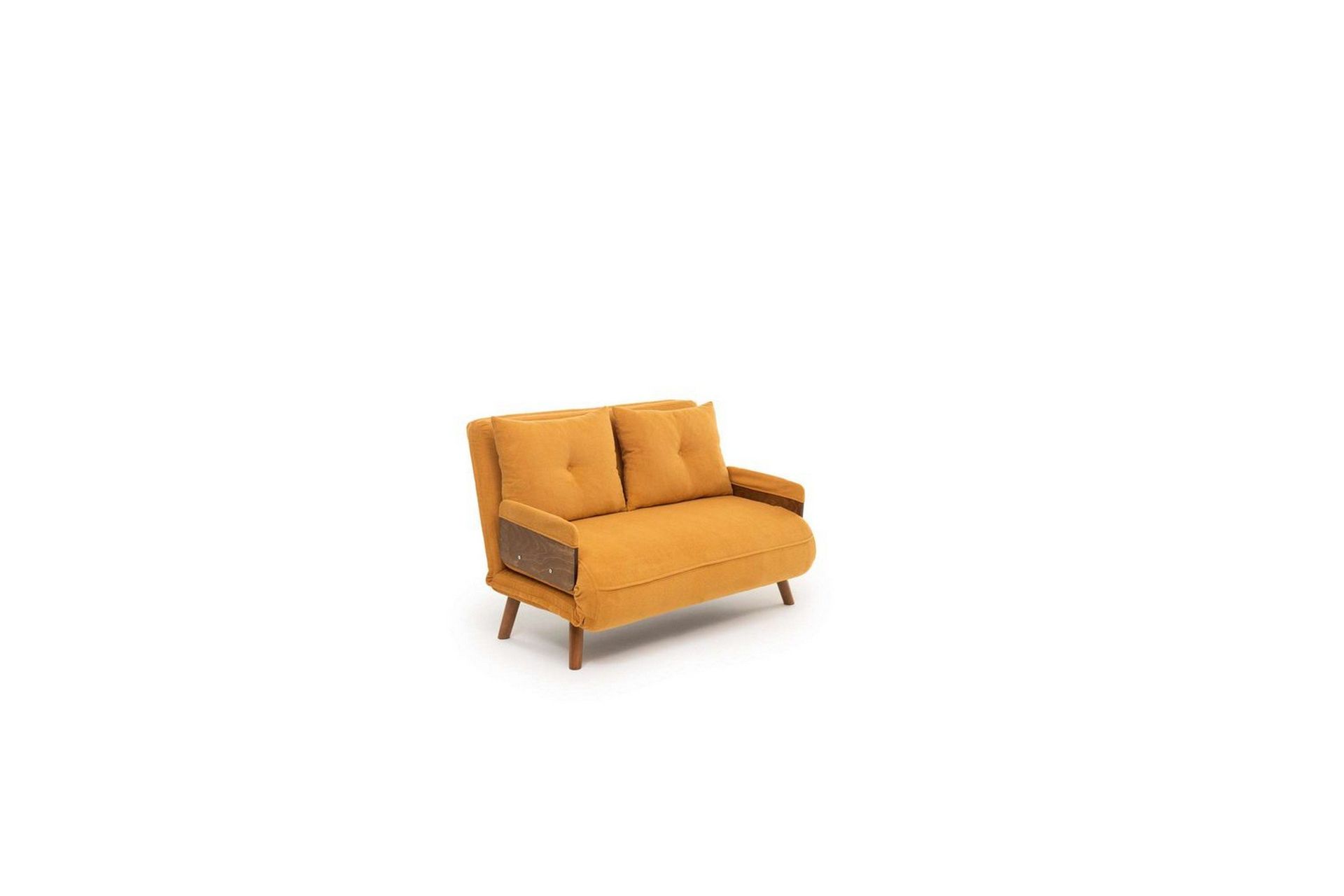 Canelo B&auml;ddsoffa 2-sits - Senapsgul