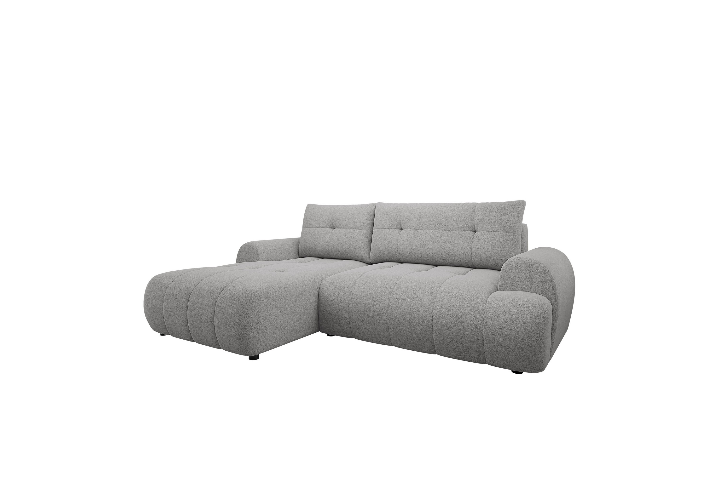 ceibo bäddsoffa med divan 3-sits - grå