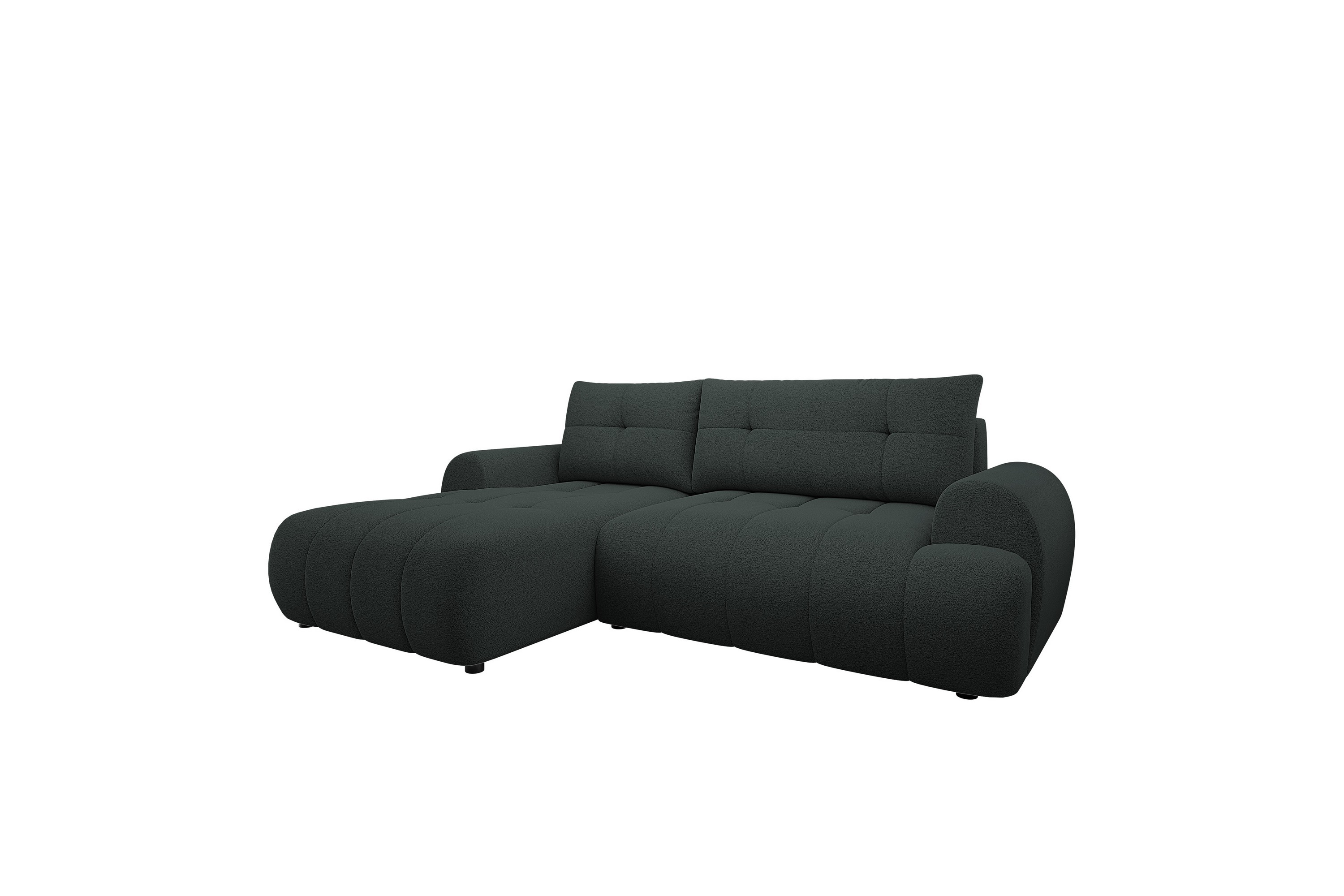 Ceibo Bäddsoffa med Divan 3-sits Svart