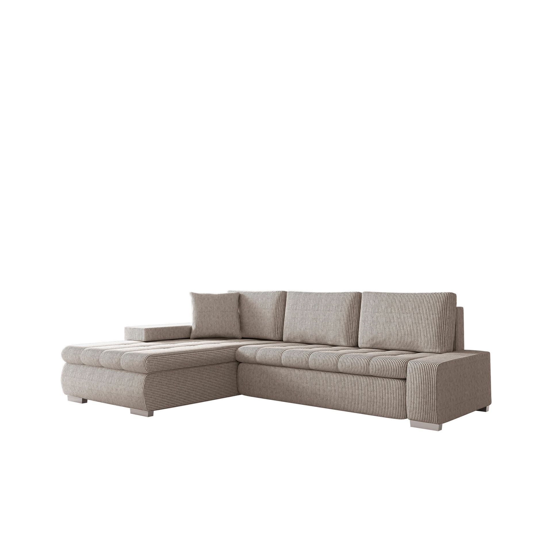 Cerys 3-sits Bäddsoffa med divan och förvaring -